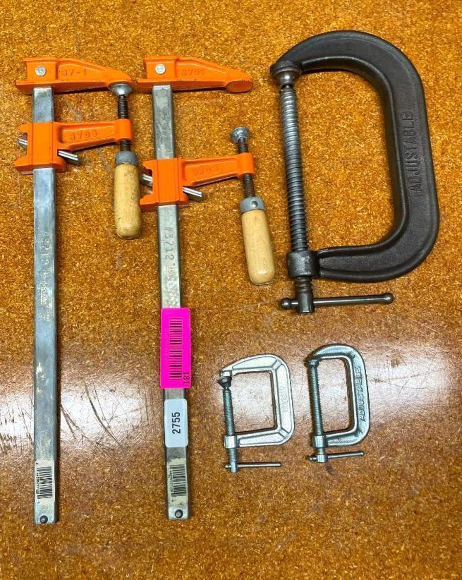 ASSORTED CLAMPS AS SHOWN QTY: 1