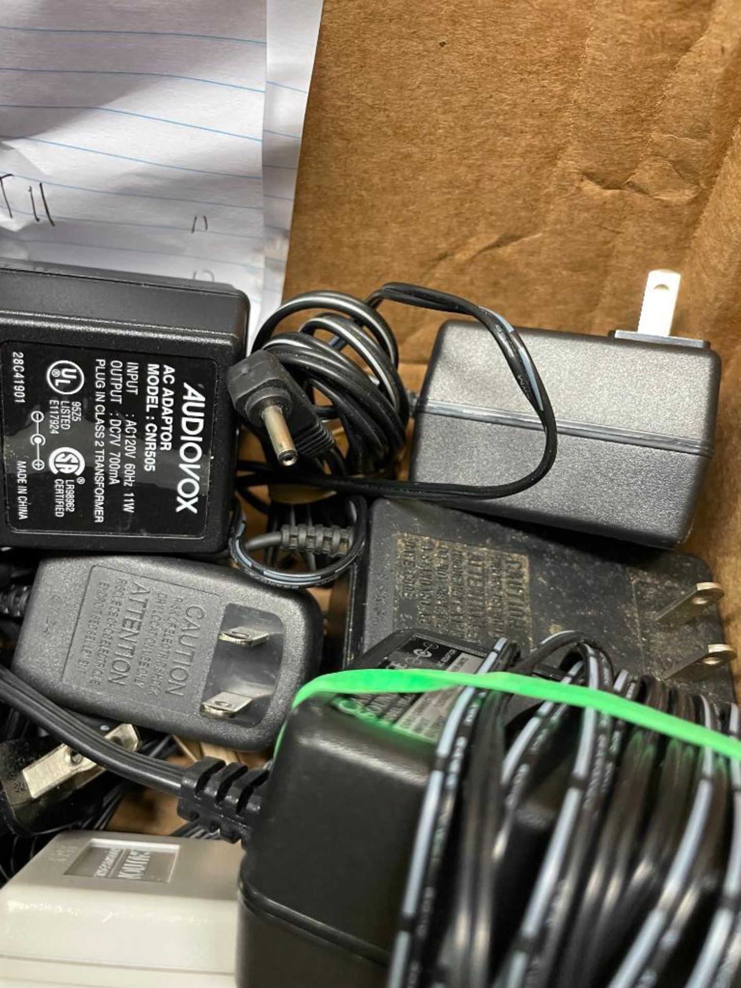 ASSORTED AC ADAPTER POWER SUPPLY CORDS QTY: 1 - Image 2 of 2