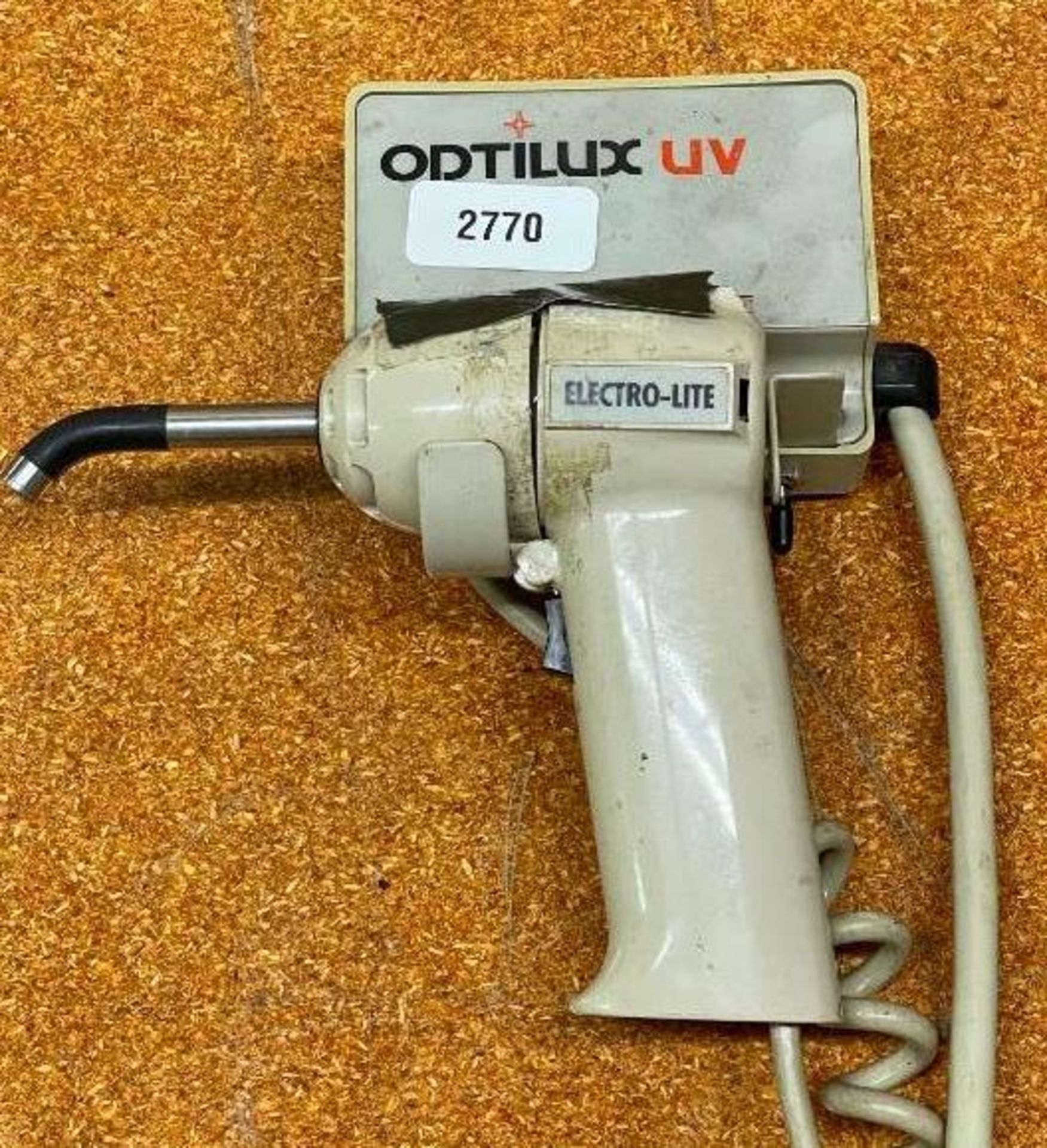 OPTILUX UV CURE GUN BRAND/MODEL: ELECTROLITE CORP QTY: 1