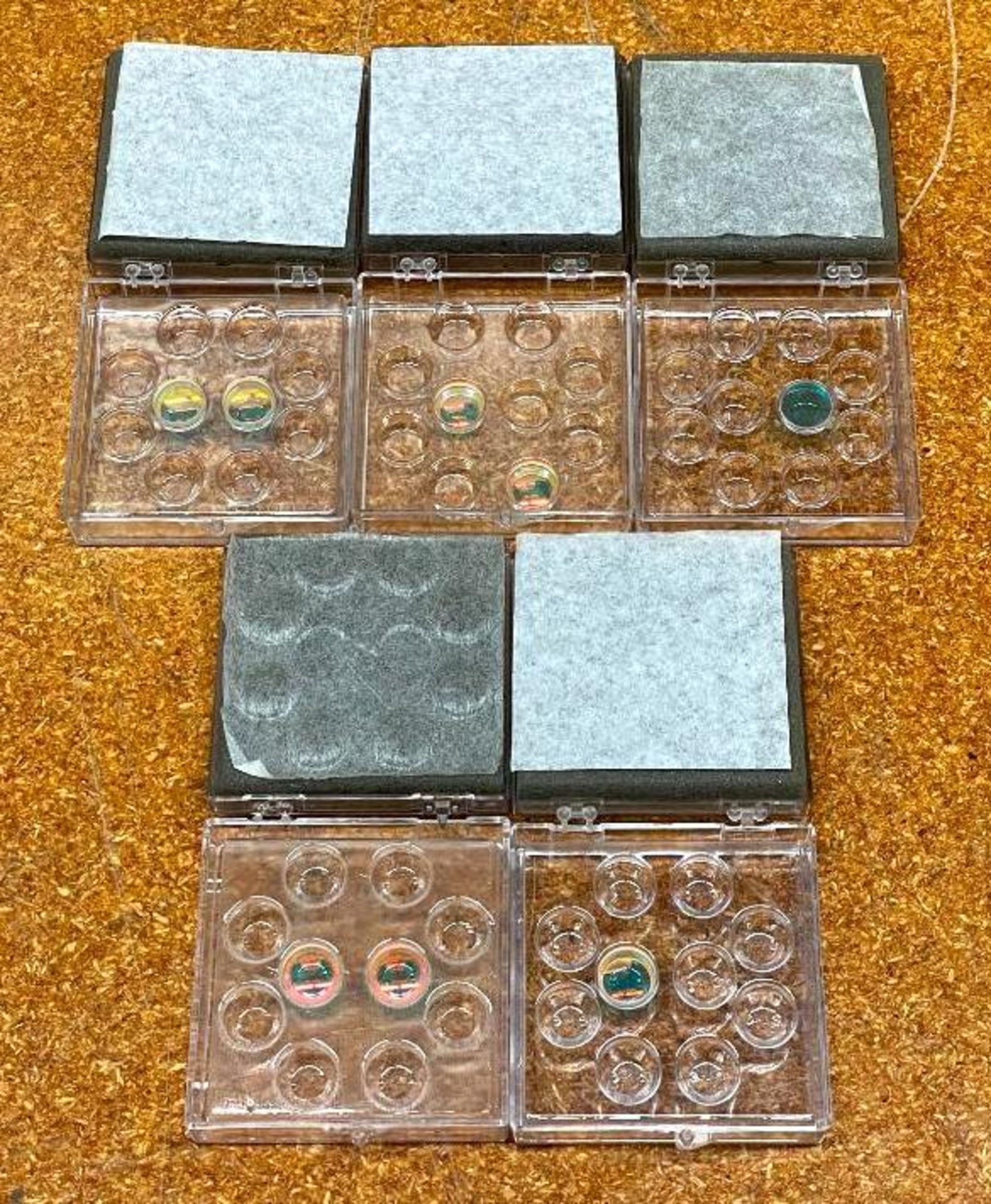 ASSORTED DICHROIC PUMP MIRRORS BRAND/MODEL: BLUE RIDGE OPTICS INFORMATION: 1/2" FOR 1900 nm, 2-R=99.