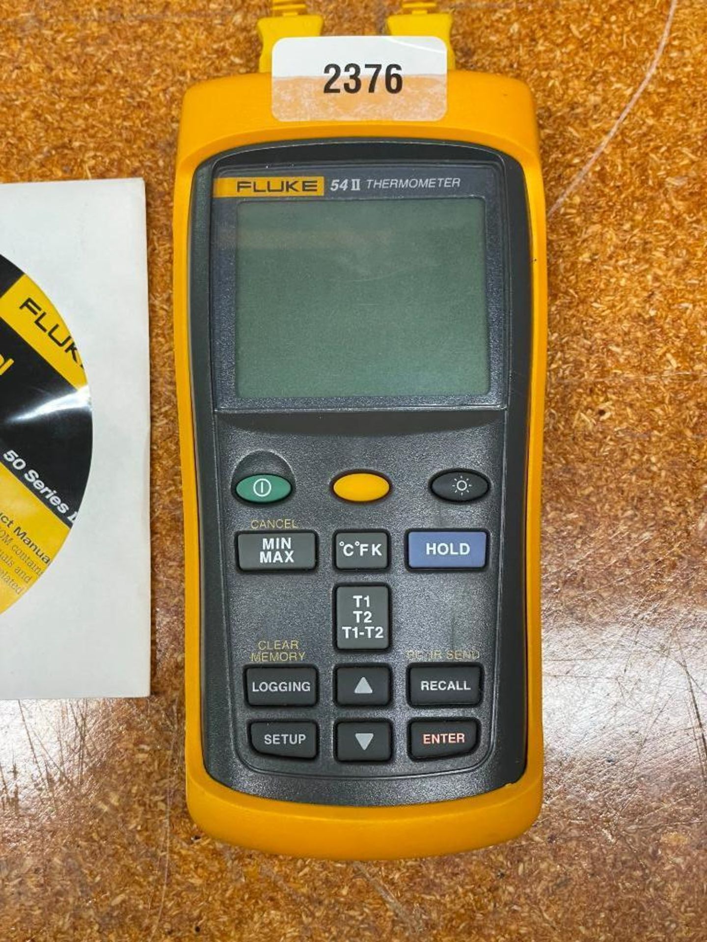 THERMOCOUPLE THERMOMETER BRAND/MODEL: FLUKE 54 II SIZE: $350 ORIGINAL RETAIL QTY: 1 - Image 2 of 3