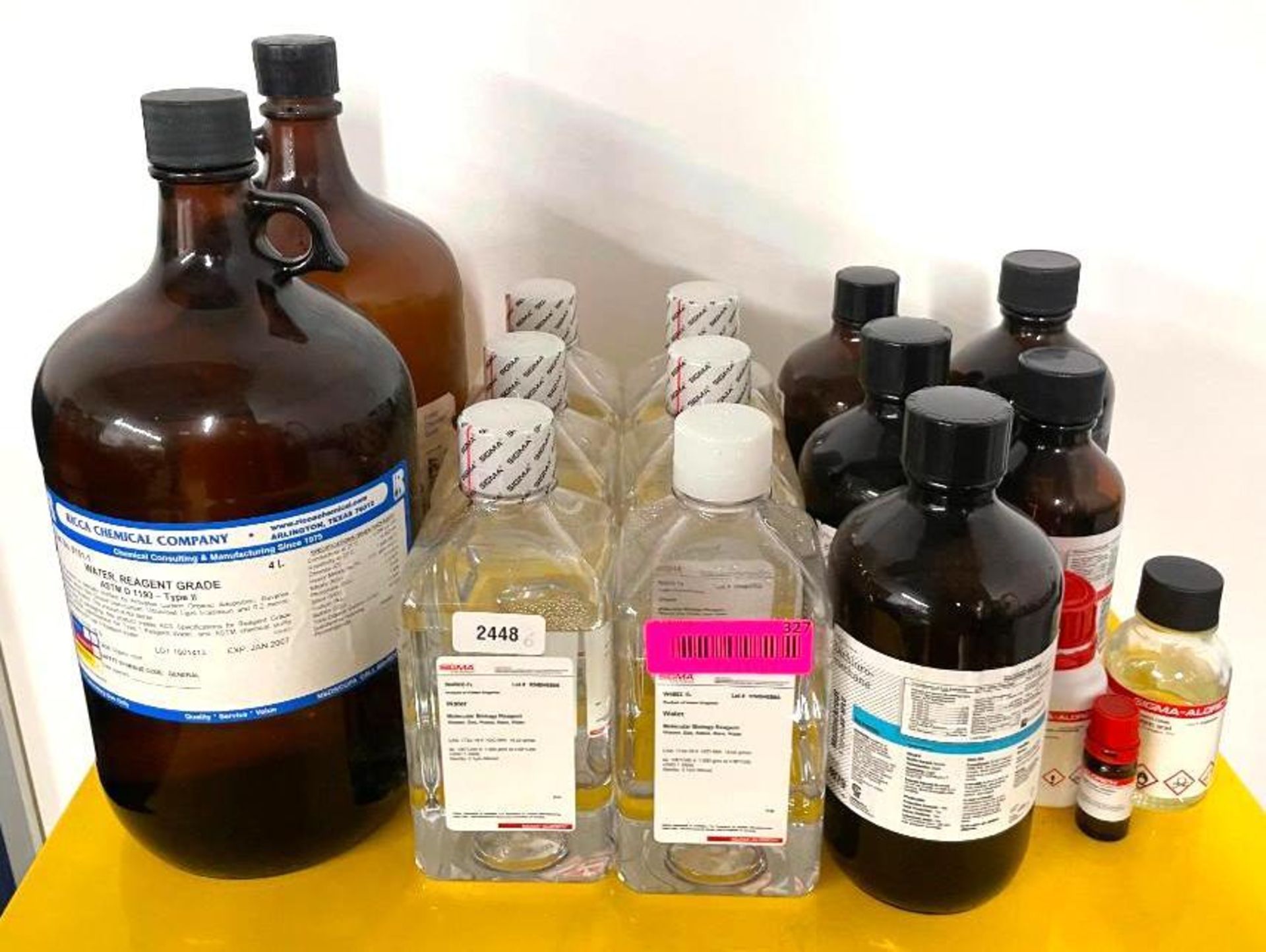 ASSORTED LABORATORY CHEMICALS QTY: 1 - Image 2 of 9