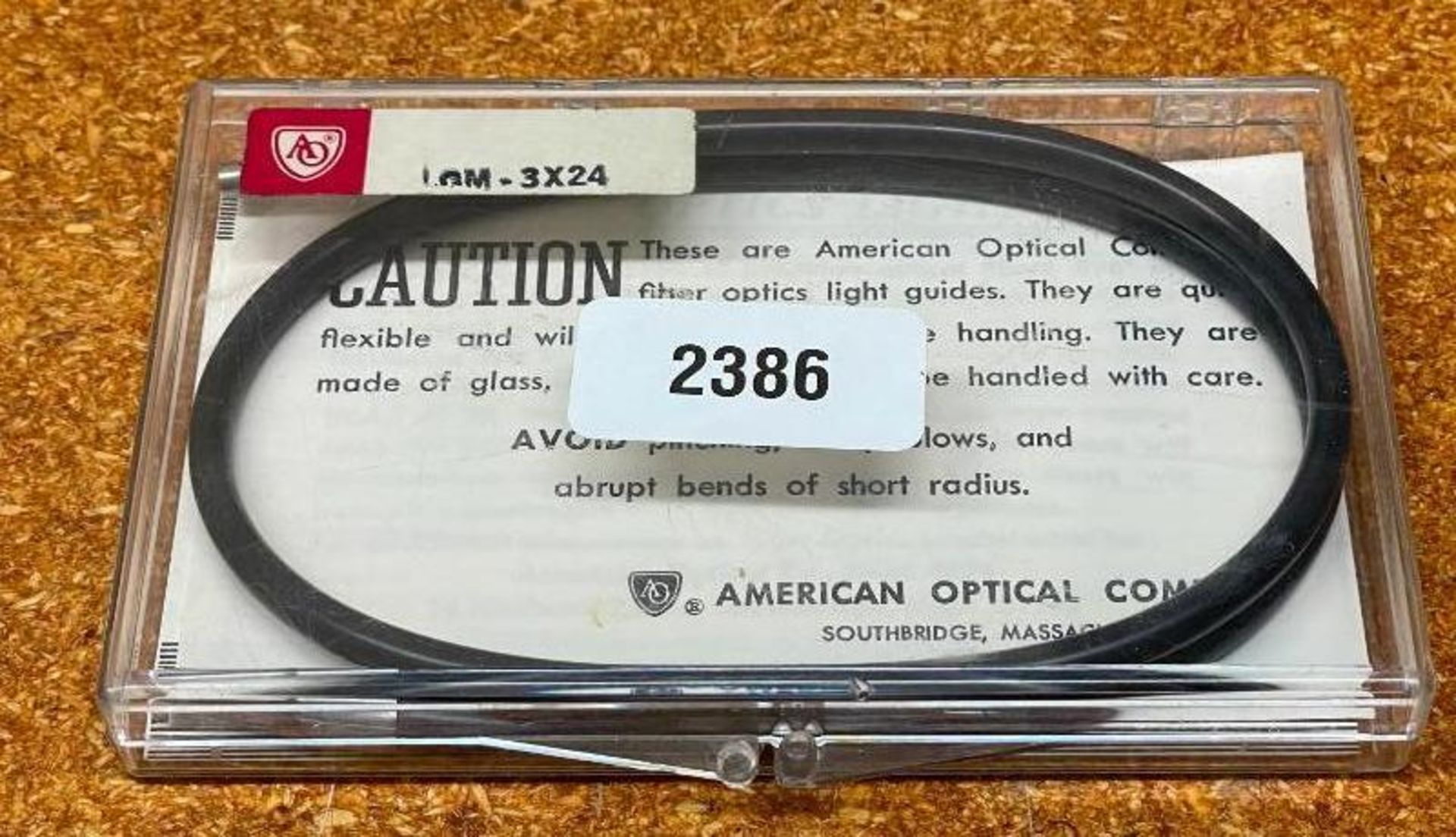 24" FIBER OPTIC BUNDE BRAND/MODEL: AMERICAN OPTICAL QTY: 1 - Image 2 of 3