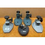 (5) ASSORTED TABLE CLAMPS QTY: 5