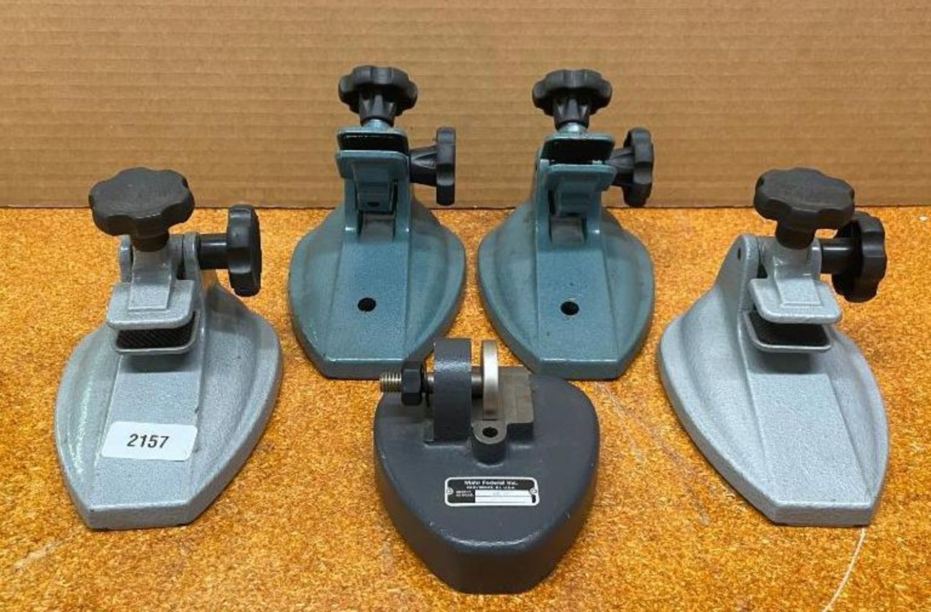 (5) ASSORTED TABLE CLAMPS QTY: 5