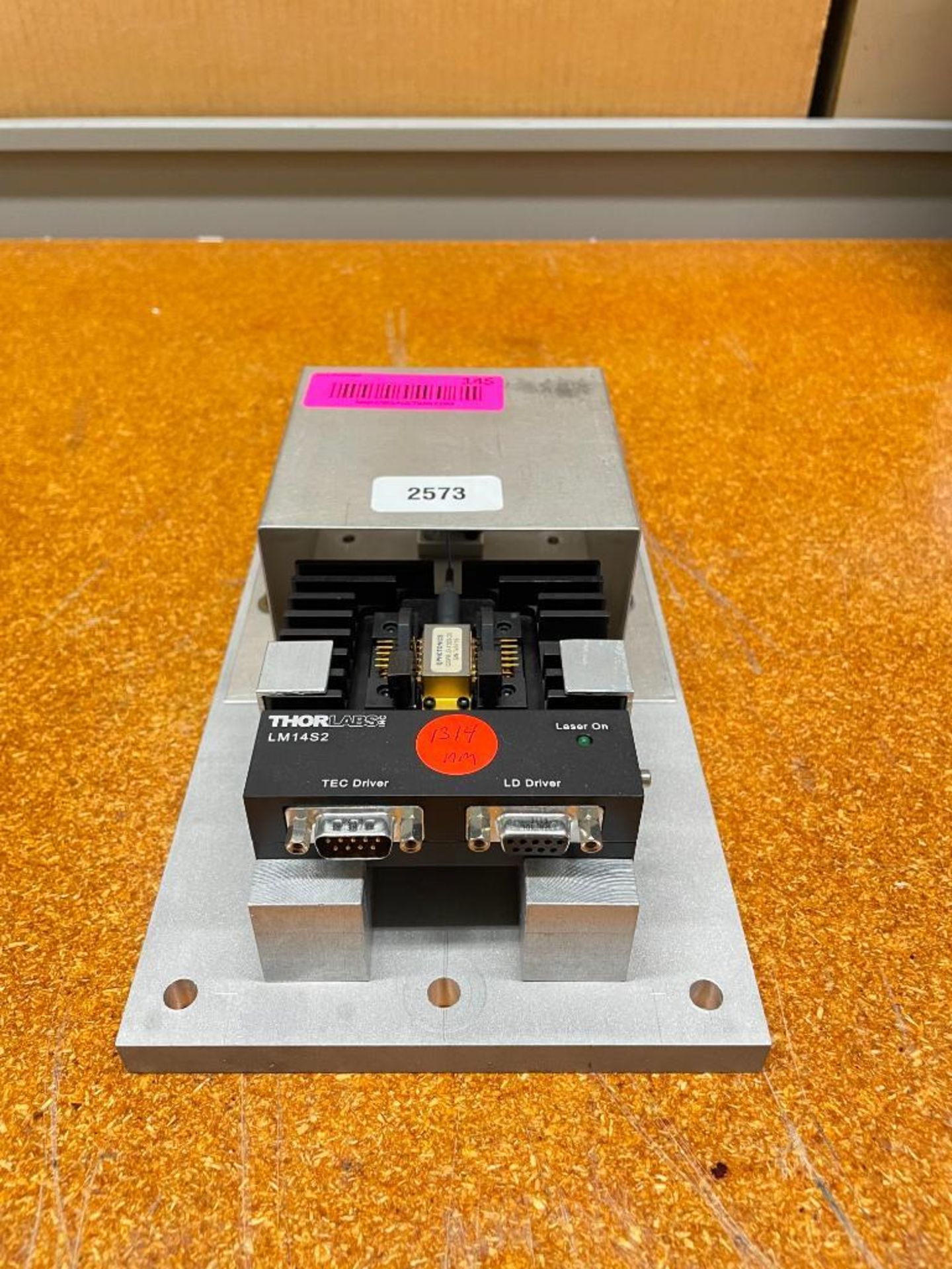 LASER DIODE FIBER COUPLER INFORMATION: 1314 nm RETAIL$: $300 ORIGINAL RETAIL QTY: 1 - Image 3 of 8