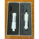 (2) 2.0 ML MICROMETER SYRINGES BRAND/MODEL: GILMONT GS-1200 QTY: 2