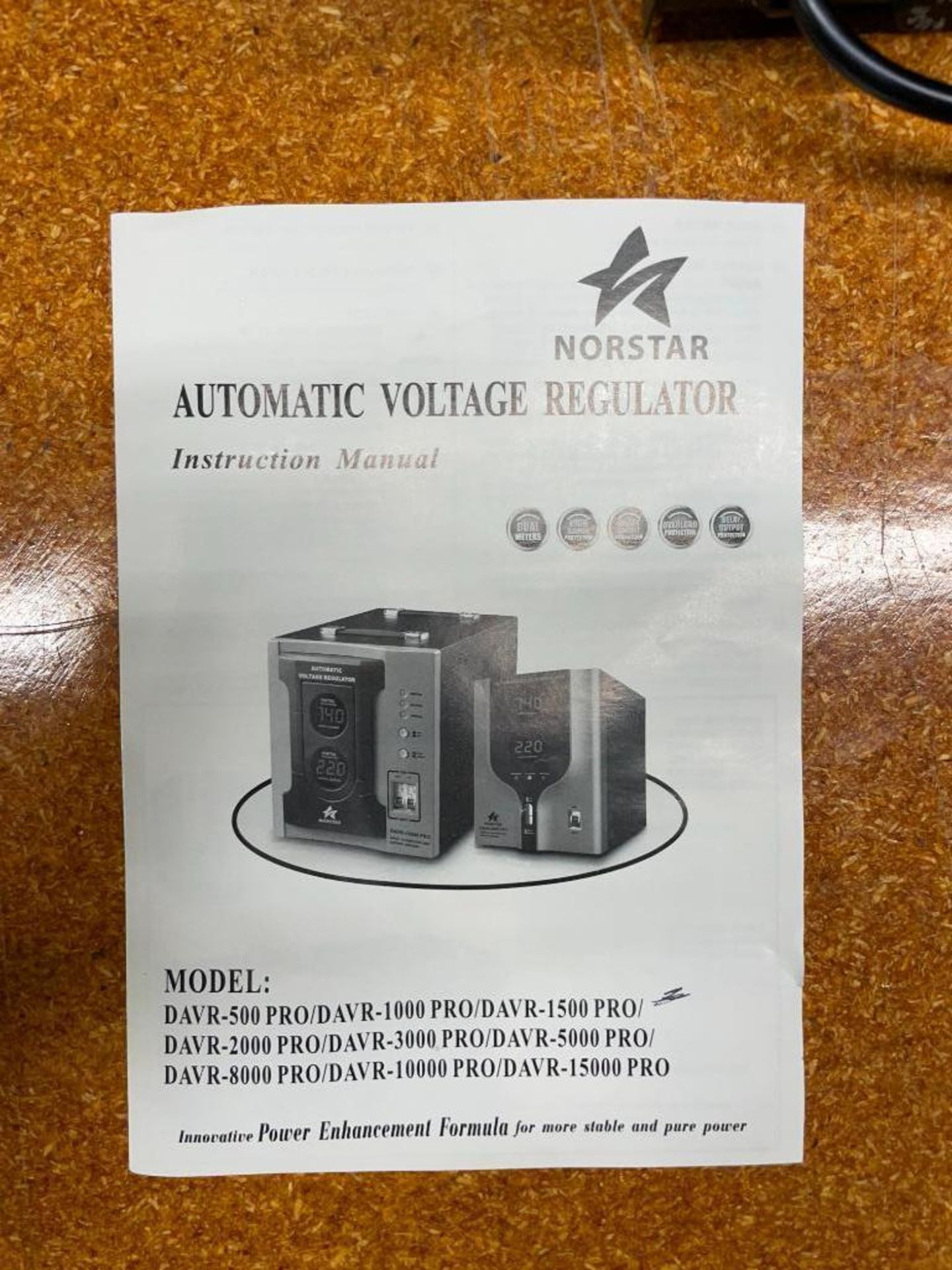 AUTOMATIC VOLTAGE REGULATOR BRAND/MODEL: NORSTAR CAVR-10000 PRO QTY: 1 - Image 6 of 6