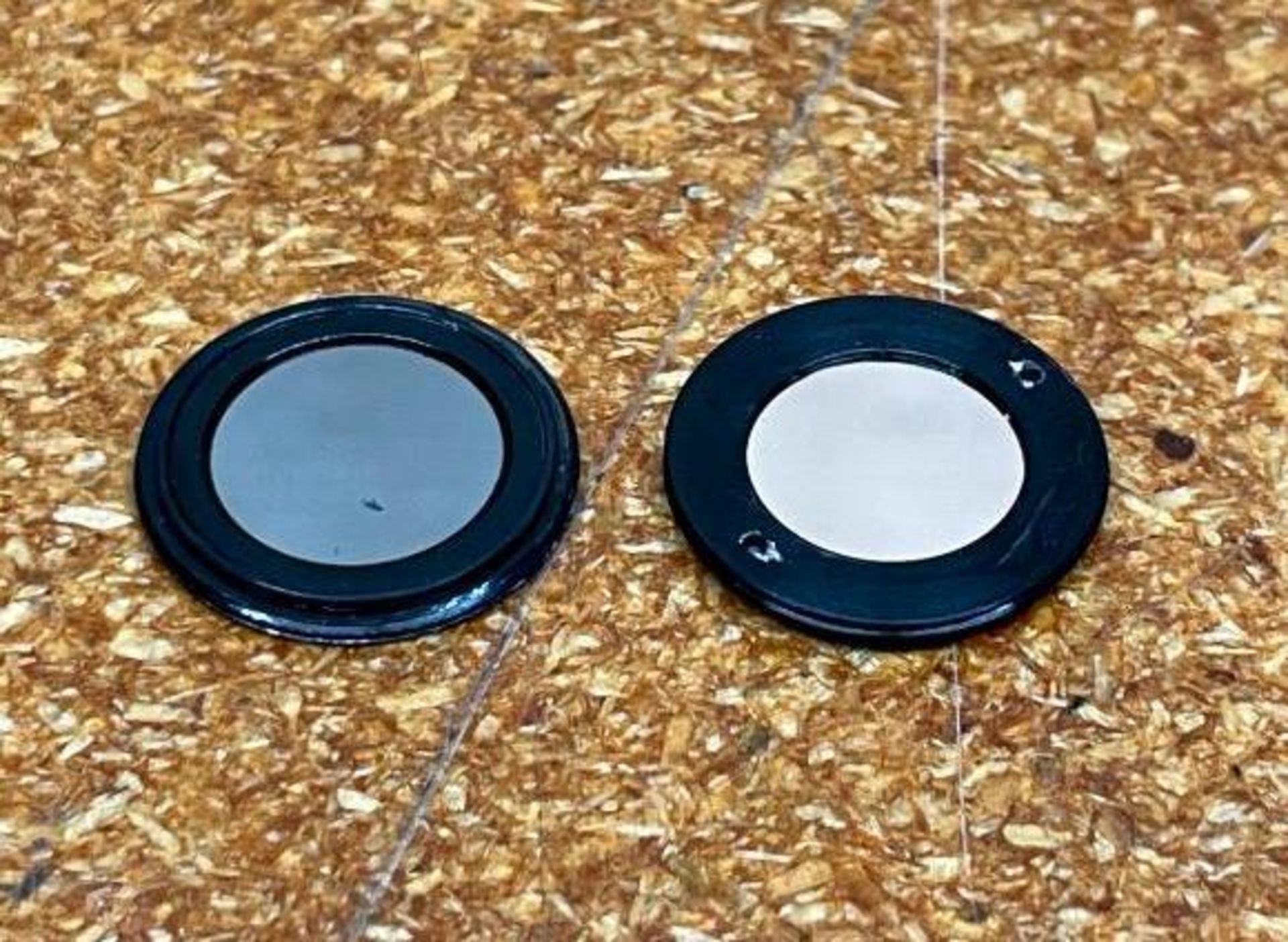 (2) BANDPASS FILTERS INFORMATION: 1540 nm, MOUNTED, 13mm CA, 20mm OD QTY: 1
