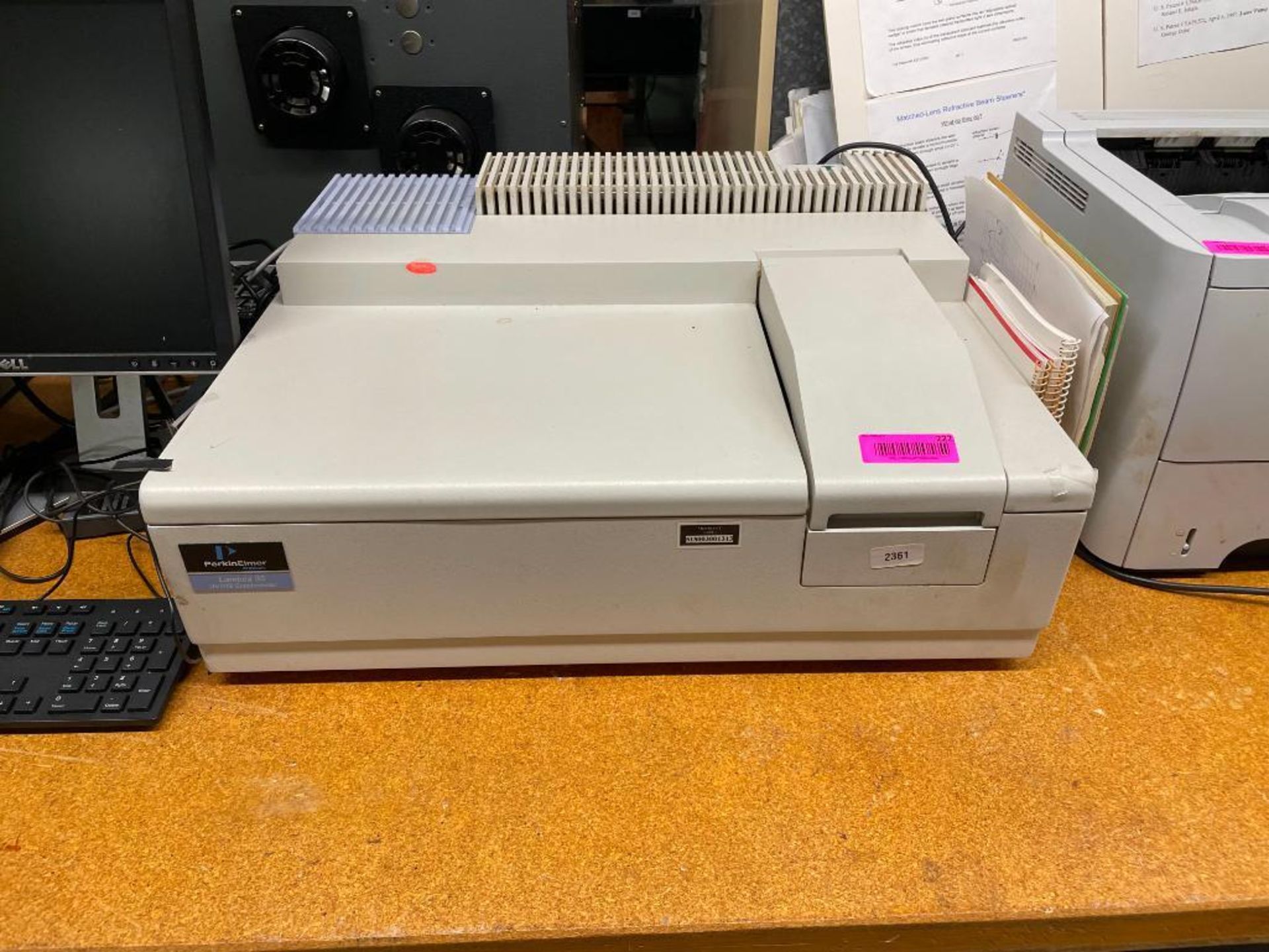 LAMBDA 35 SPECTROPHOTOMETER WITH HP PRINTER AND MANUALS QTY: 1 - Image 2 of 5
