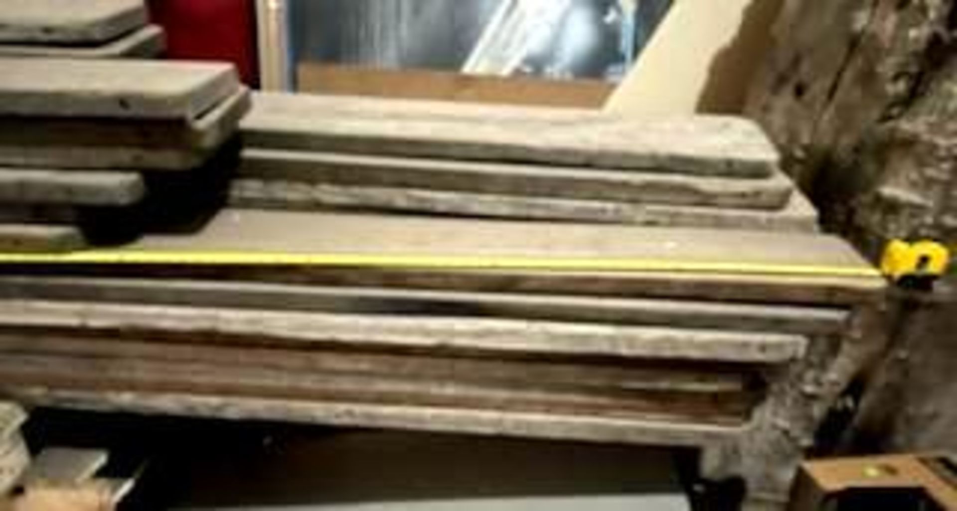DESCRIPTION: LARGE ASSORTMENT OF OSHA SCAFFOLD PLANKS SIZE: 12' AND 16' LOCATION: ROOM 2 QTY: 1 - Image 5 of 6
