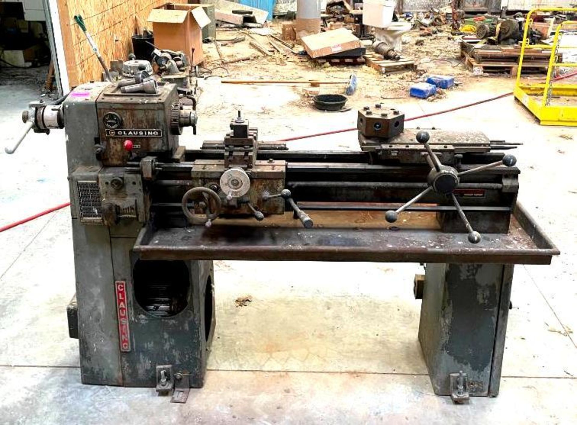 DESCRIPTION: CLAUSING METAL LATHE INFORMATION: NOT IN WORKING CONDITION QTY: 1