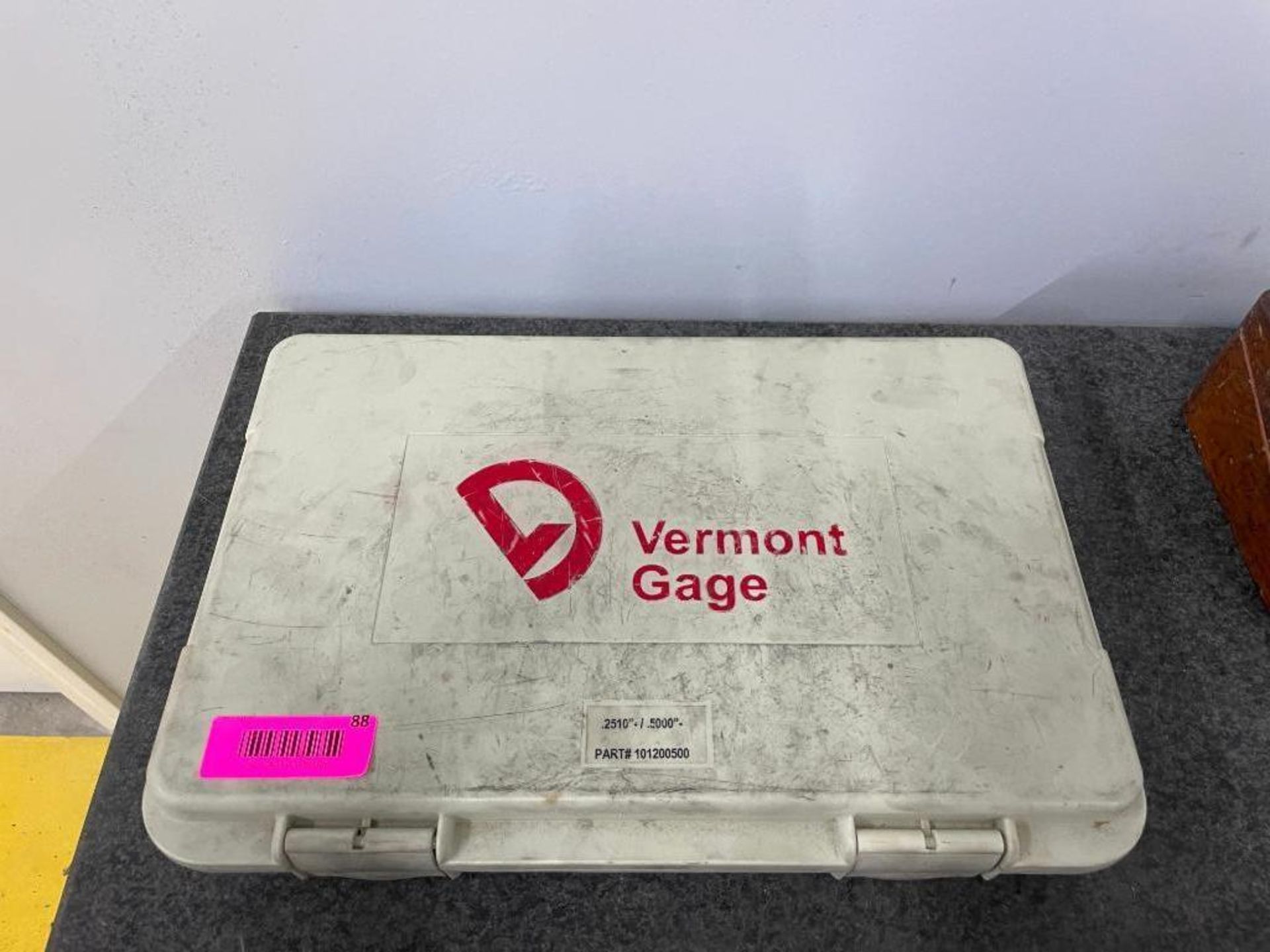 DESCRIPTION: STEEL GAGE SET BRAND/MODEL: VERMONT GAGE 101200500 SIZE: .2510"/.5000" QTY: 1 - Image 4 of 4