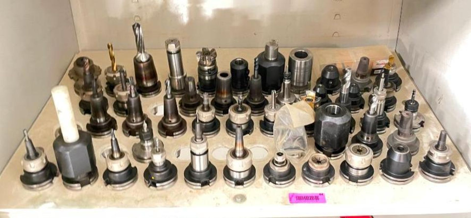 DESCRIPTION: ASSORTED COLLET HOLDERS AS SHOWN QTY: 1