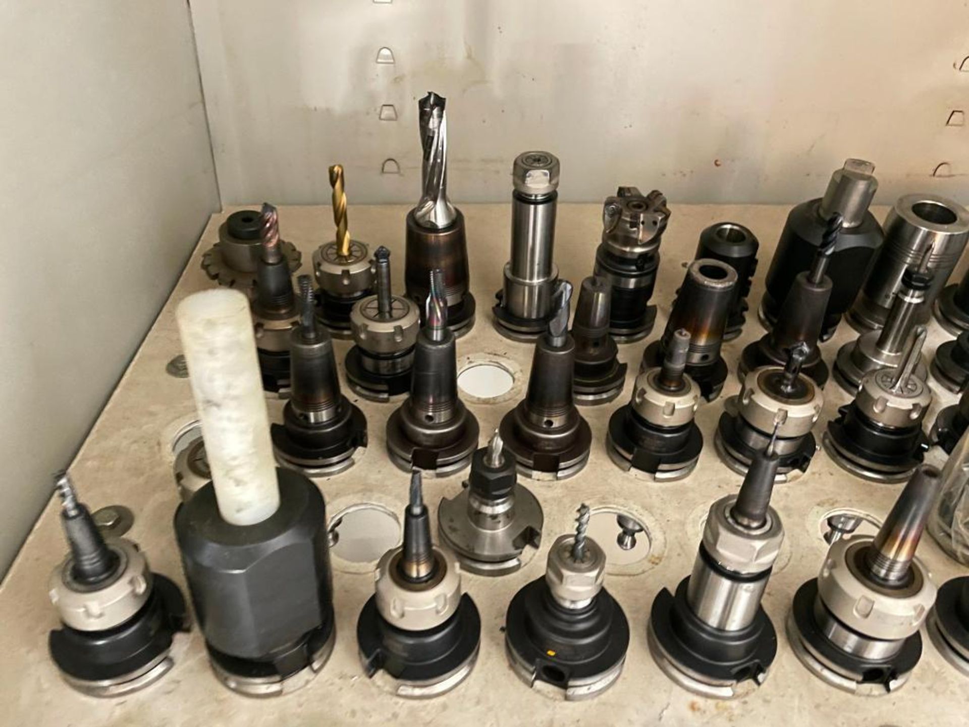 DESCRIPTION: ASSORTED COLLET HOLDERS AS SHOWN QTY: 1 - Image 2 of 3