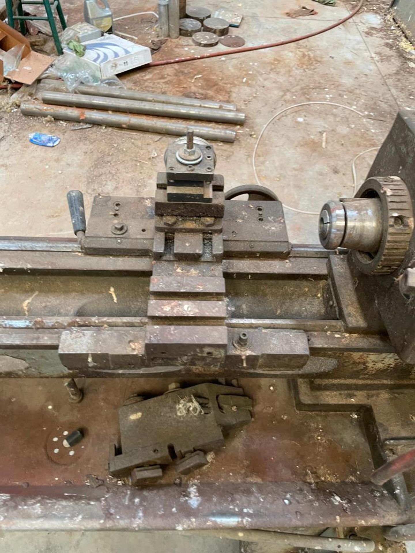 DESCRIPTION: CLAUSING METAL LATHE INFORMATION: NOT IN WORKING CONDITION QTY: 1 - Image 12 of 13