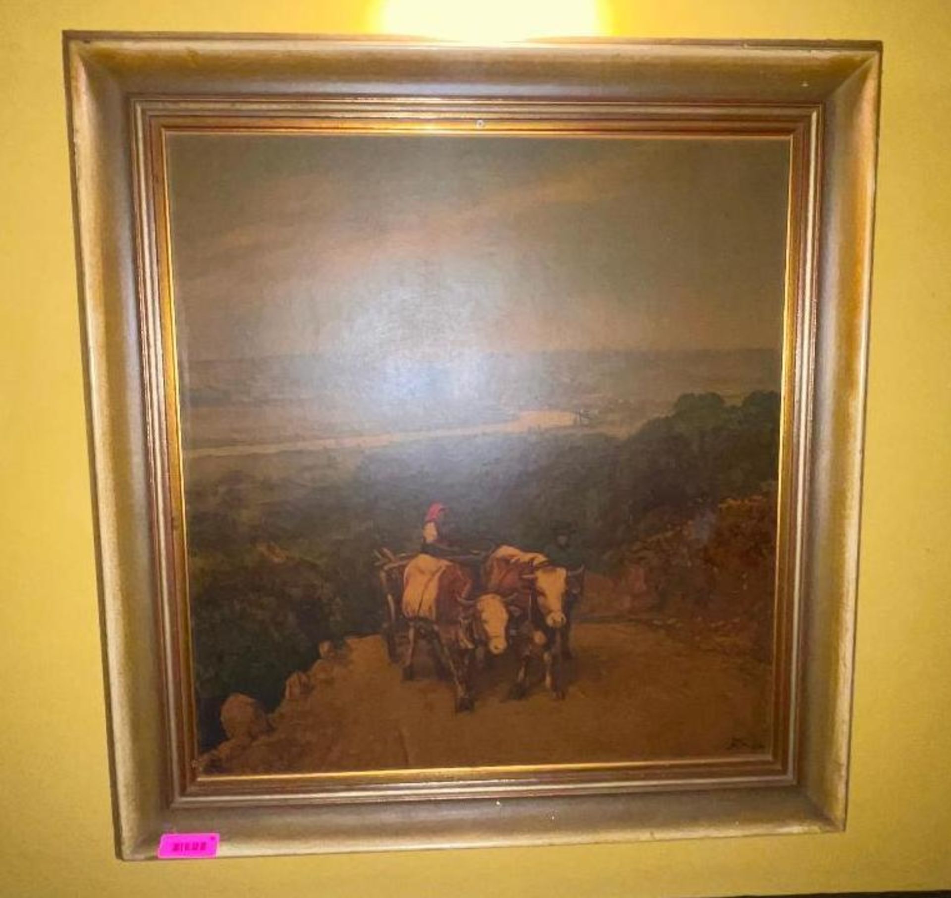 DESCRIPTION: FRAMED PRINT FROM 1986 LOCATION: SEATING QTY: 1