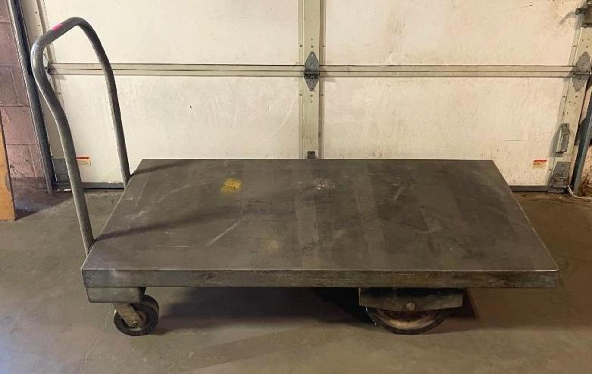 INDUSTRIAL PLATFORM CART W/ HEAVY DUTY CASTERS SIZE: 60" X 30" QTY: 1