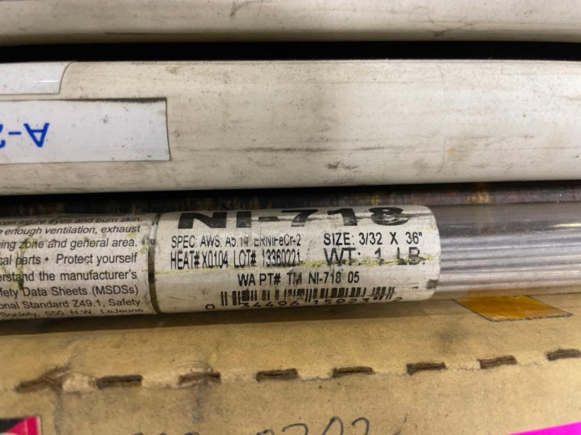 ASSORTED WELDING RODS AS SHOWN INFORMATION: SEE PHOTOS FOR MORE DETAIL LOCATION: WAREHOUSE QTY: 1 - Image 4 of 5