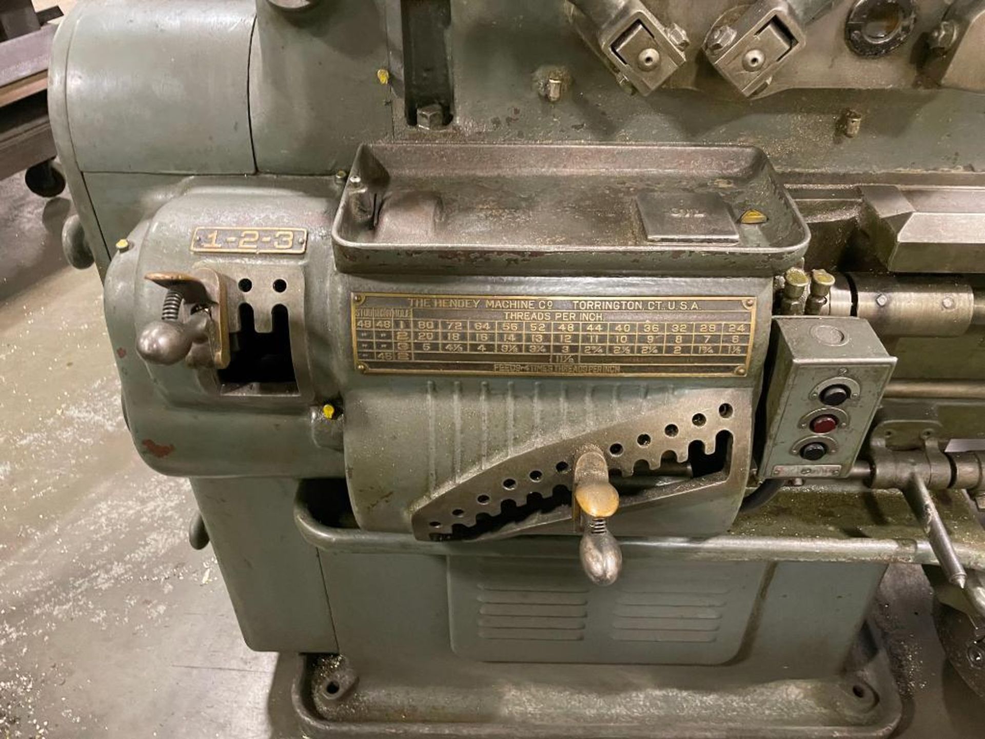 HENDEY METAL LATHE SIZE: 16X30 LOCATION: WAREHOUSE QTY: 1 - Image 3 of 14