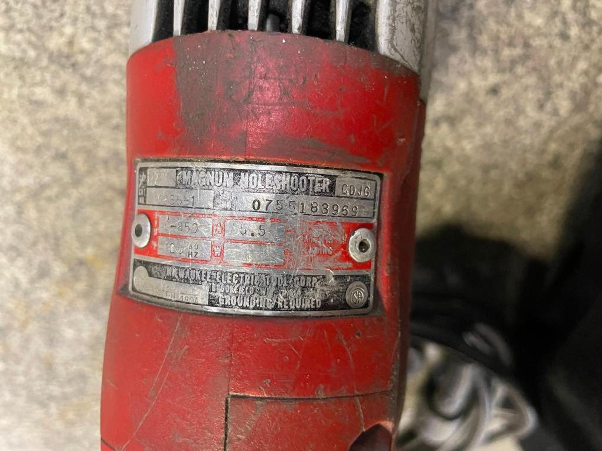 MILWAUKEE 1/2" CORDED MAGNUM DRILL BRAND/MODEL: 0235-1 LOCATION: WAREHOUSE QTY: 1 - Image 3 of 3