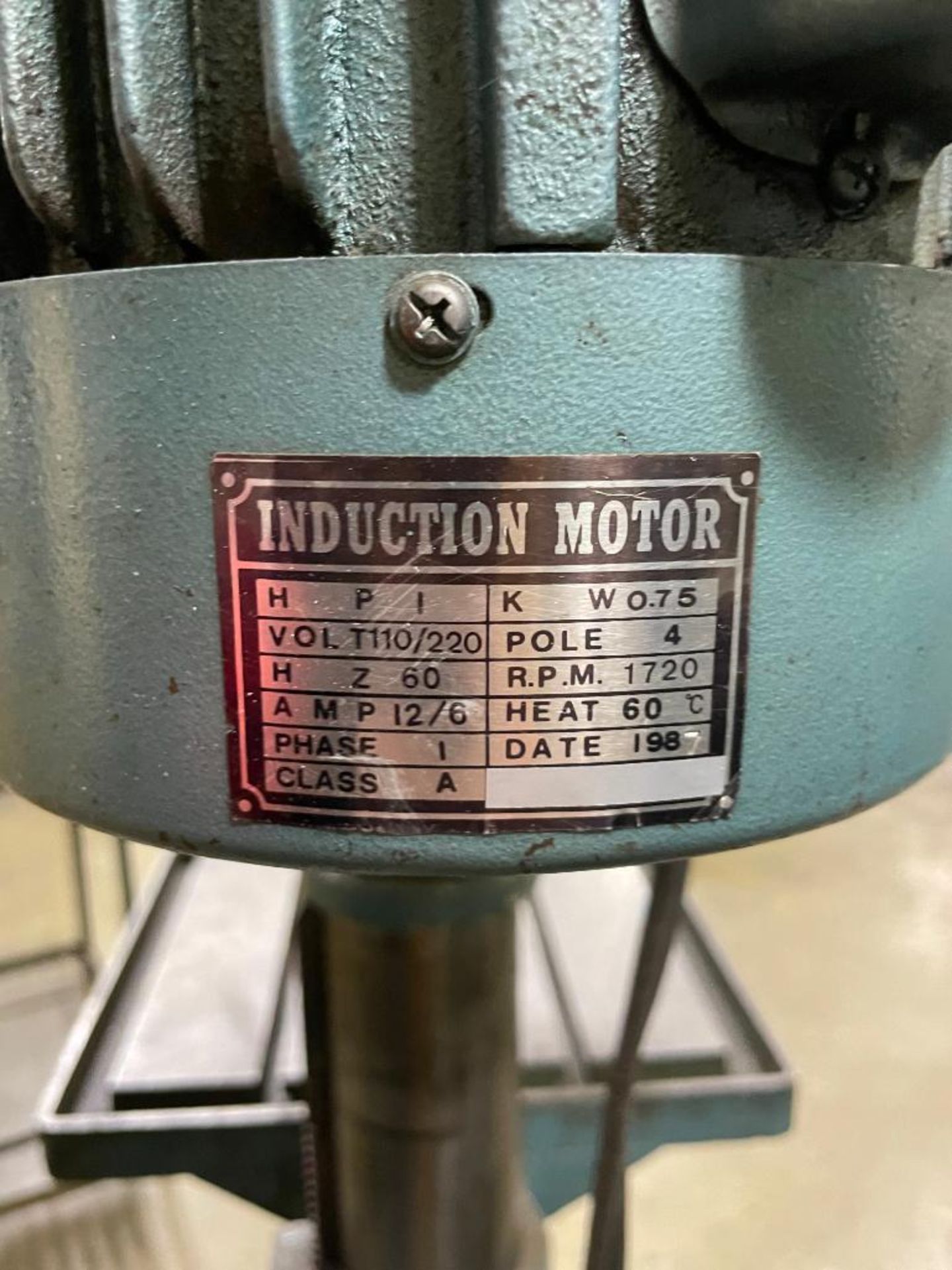 WILTON 2400 20" 9-SPEED DRILL PRESS LOCATION: WAREHOUSE QTY: 1 - Image 10 of 10