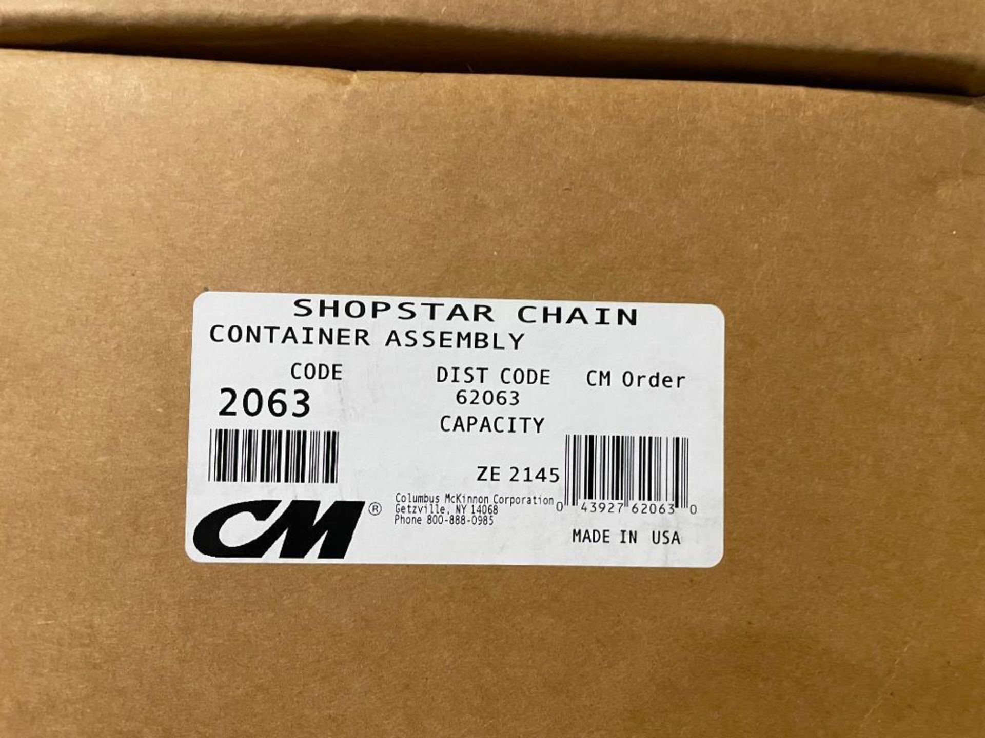 (4) CM SHOPSTAR 2063 CHAIN CONTAINER BRAND/MODEL: CM SHOPSTAR 2063 INFORMATION: NEW IN BOX QTY: 4 - Image 4 of 4