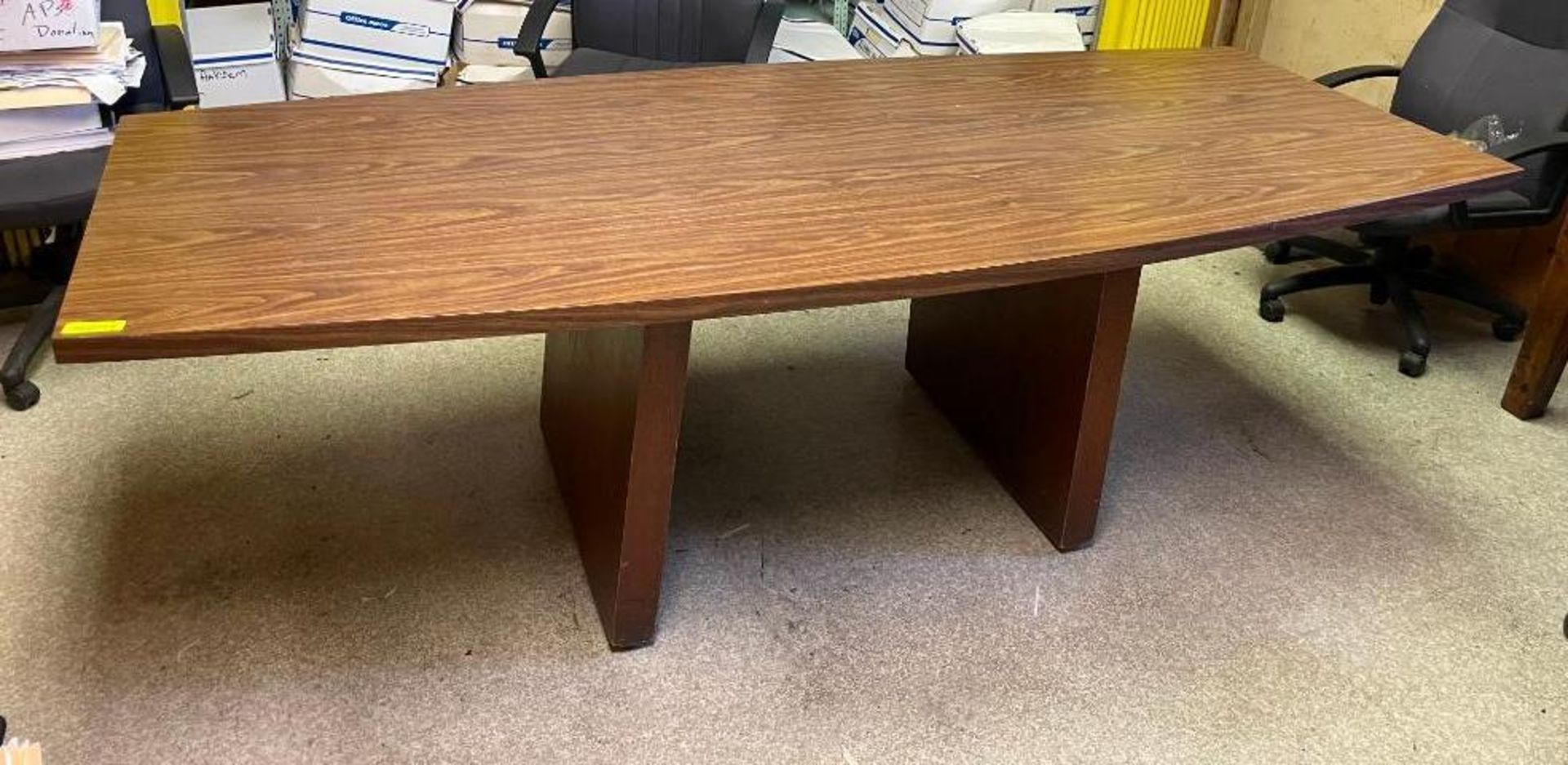 8' CONFERENCE TABLE SIZE: 96"X42"X30" LOCATION: OFFICE QTY: 1