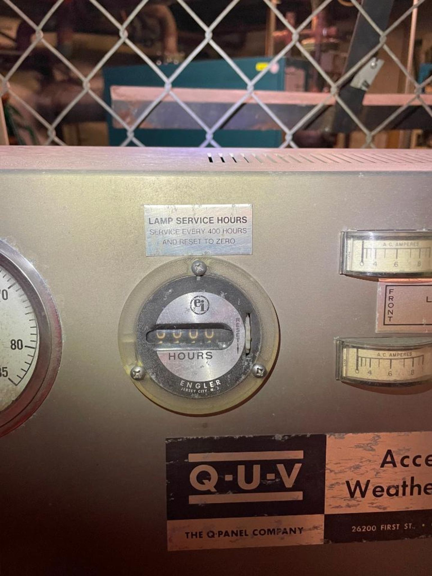 Q-PANEL QUV ACCELERATED WEATHERING TESTER BRAND/MODEL: Q-PANEL QUV INFORMATION: LIGHT TIME: 27,455 H - Image 7 of 17