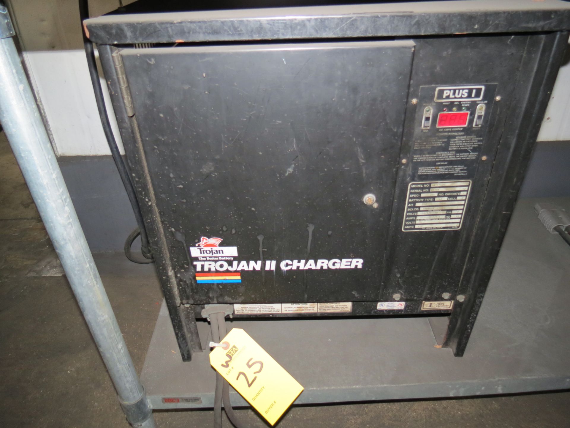 Crown 3000 Series Electric Stand up Forklift, SN: 1A288127 with Trojan ll Battery Charger - Image 8 of 10