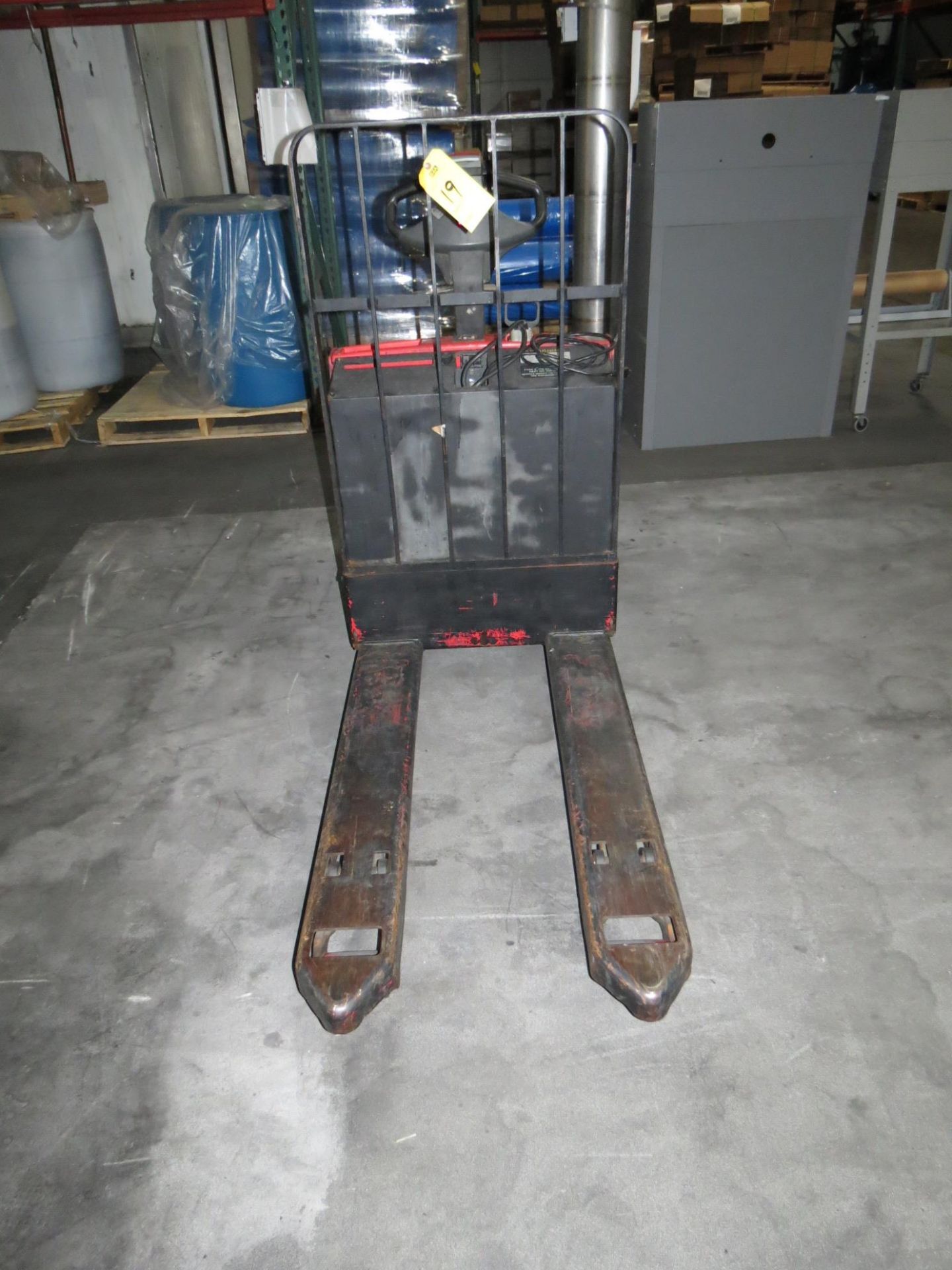 Raymond Model 102T-F45L Electric Pallet Jack, 4500 lbs. Capacity, With Built In Charger, SN: 102- - Image 2 of 5