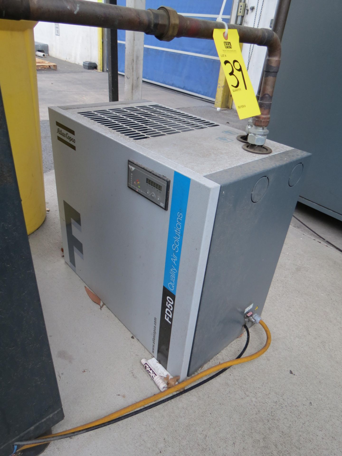 2020 Atlas Copco FD50 Air Dryer SN: ITJ390276 - Image 2 of 3