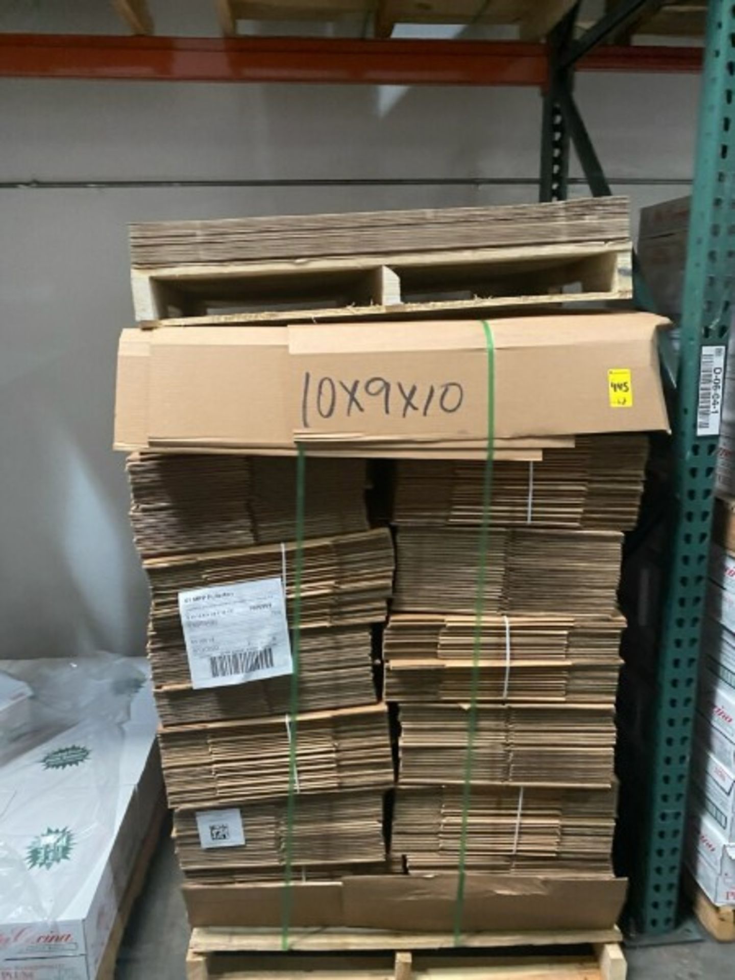 Lot (31) Pallets of Corrugated Cardboard Boxes. Assorted sizes. - Image 3 of 3