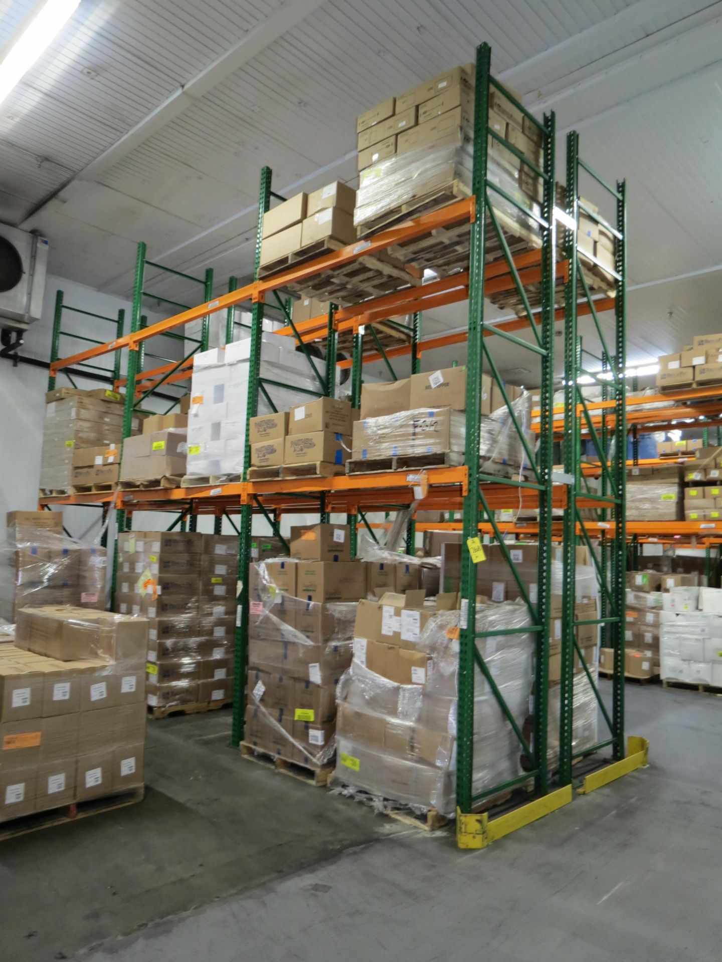 Lot (6) Sections of Pallet Racking