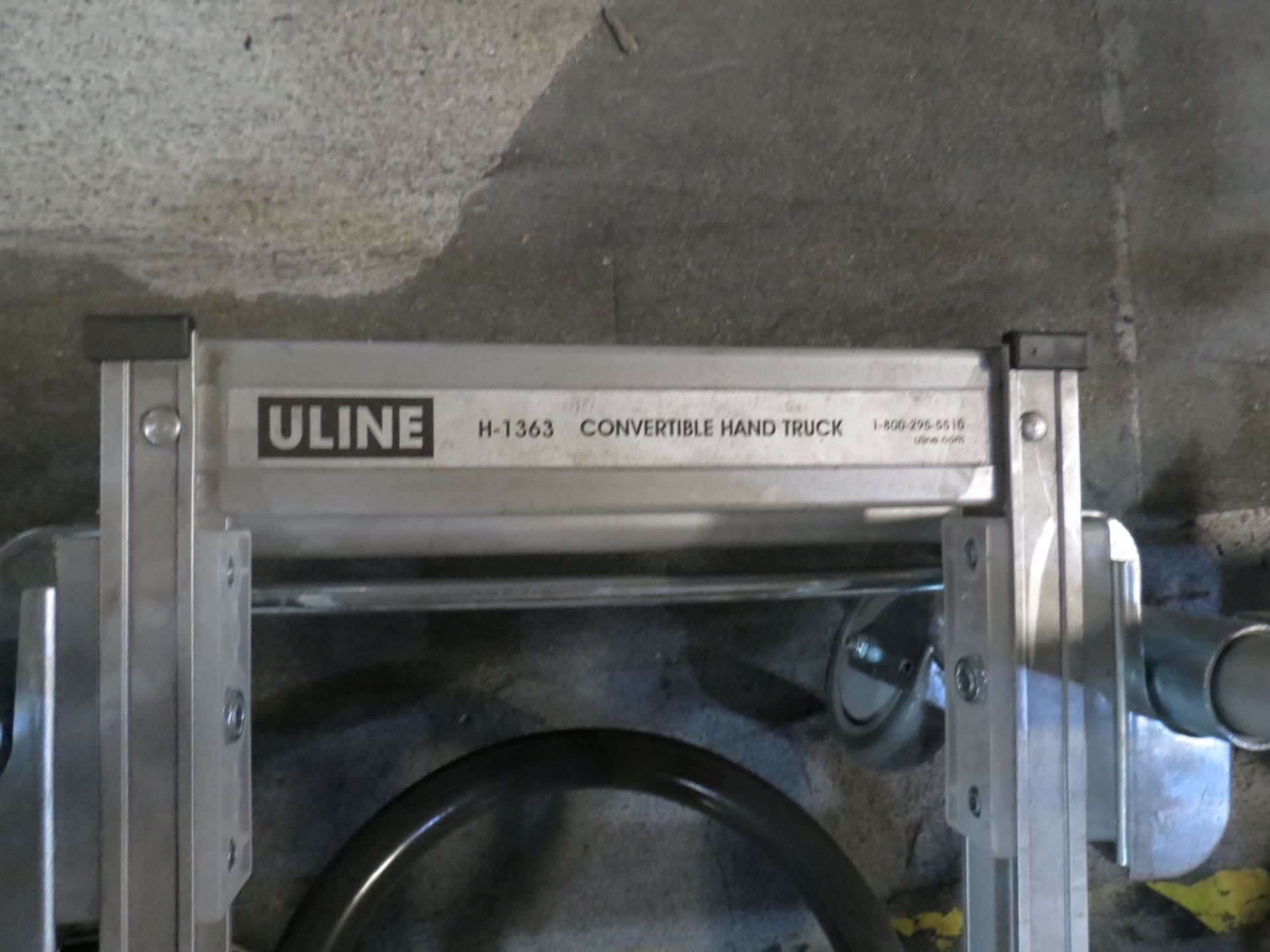 Lot (2) Uline H-1363 Aluminum Convertible Hand Trucks - Image 2 of 2