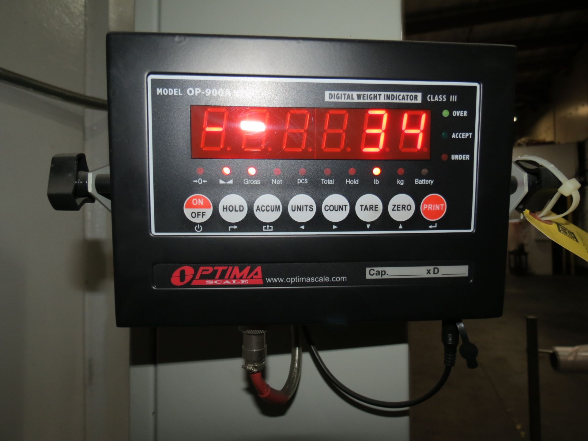 Best Pack Model SW802 Pallet Wrapping Machine with Optima Model OP-900A Digital Weigh Indicator - Image 3 of 6