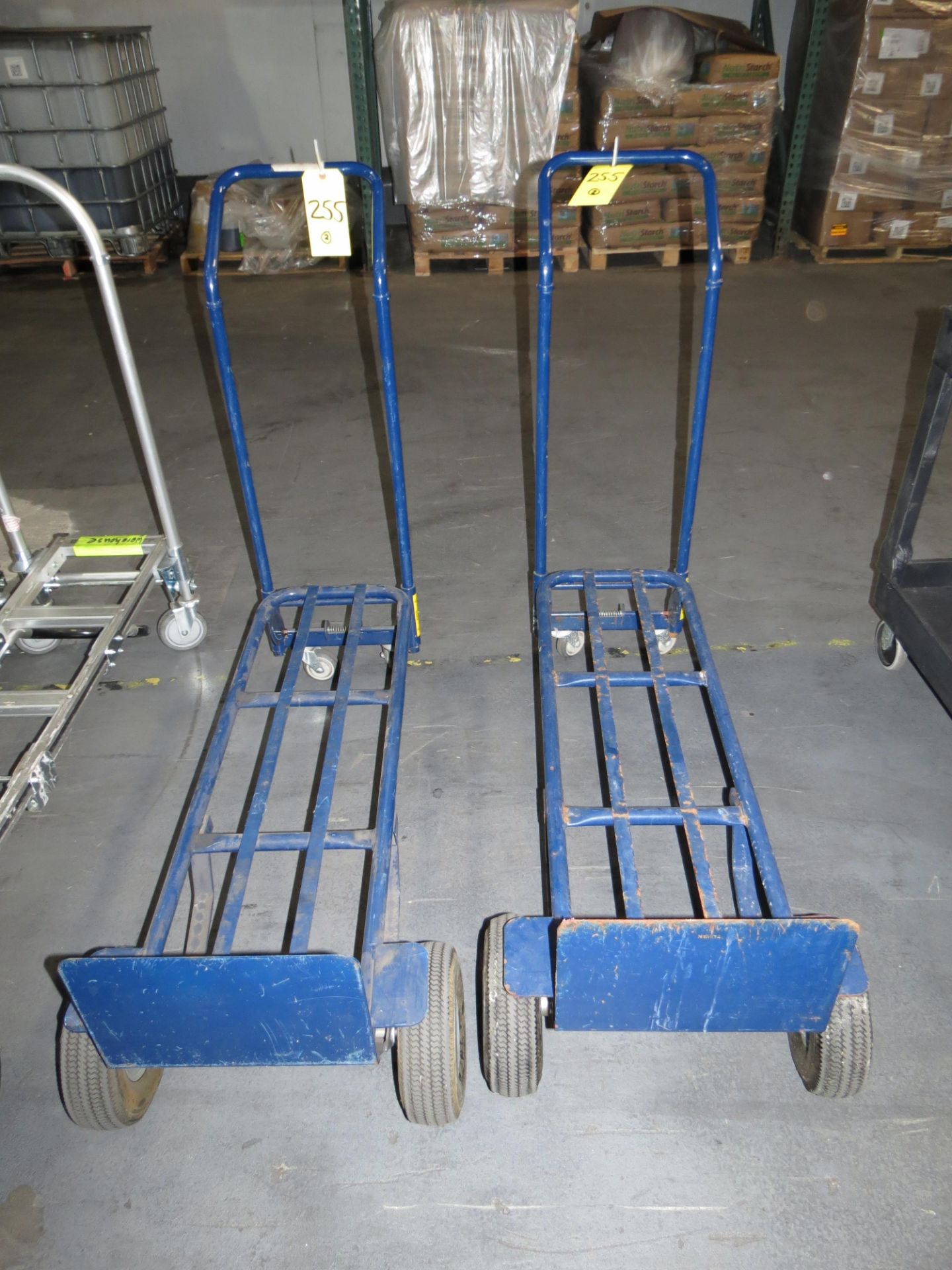 Lot (2) Blue Convertible Hand Trucks