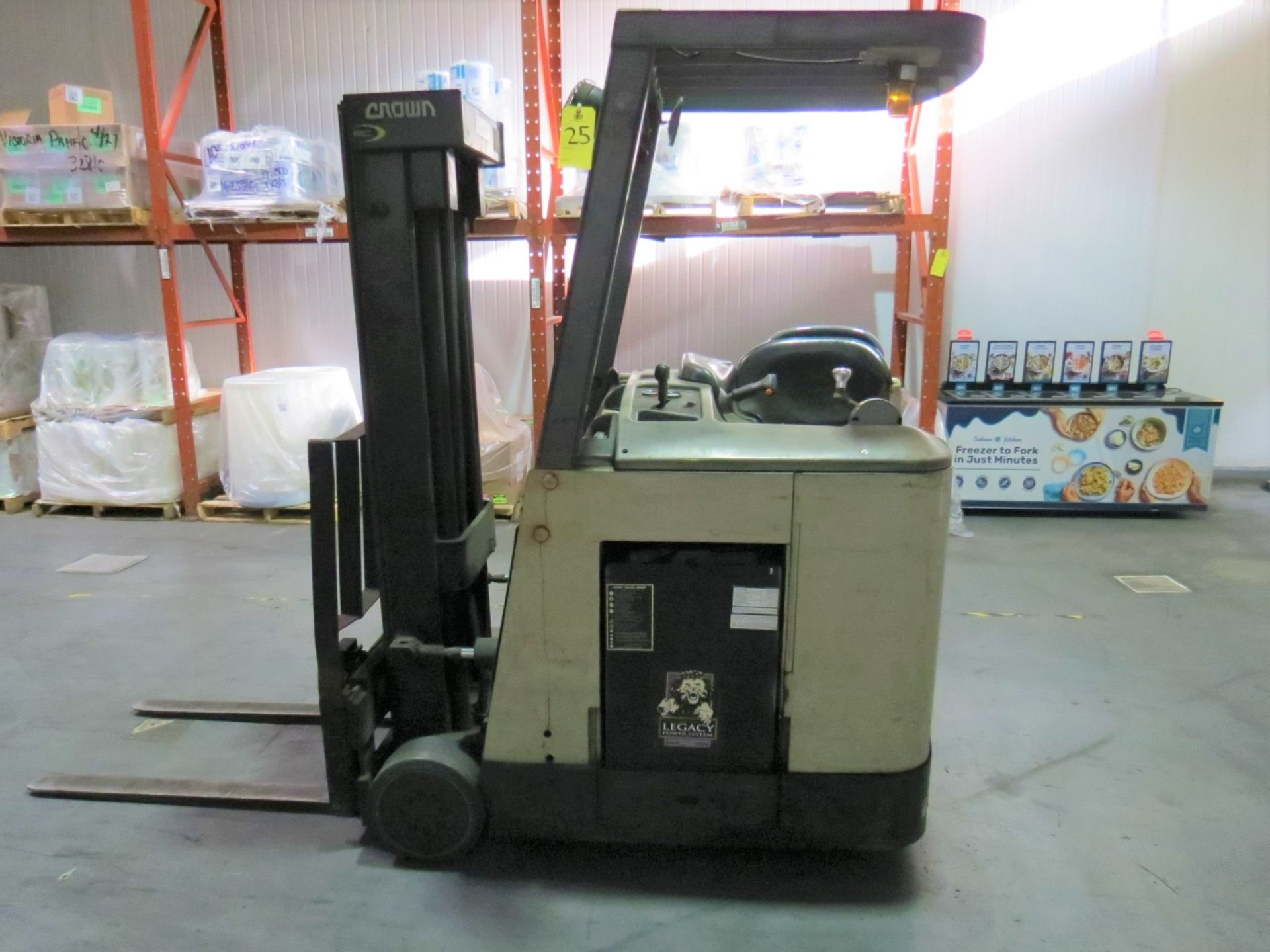 Crown 3000 Series Electric Stand up Forklift, SN: 1A288127 with Trojan ll Battery Charger - Image 5 of 10