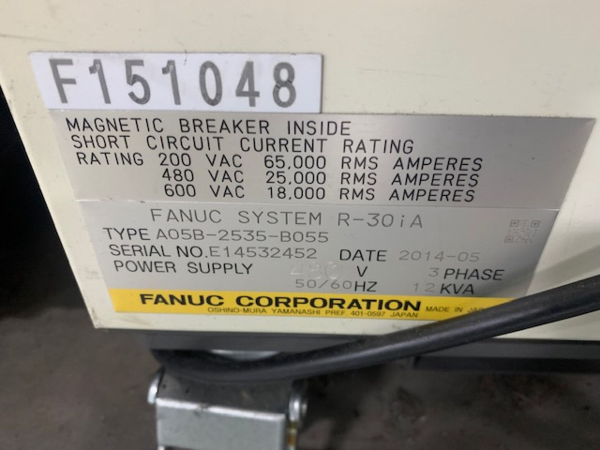 2014 Fanuc R-2000iB 210F 30iA Controller - Image 8 of 8