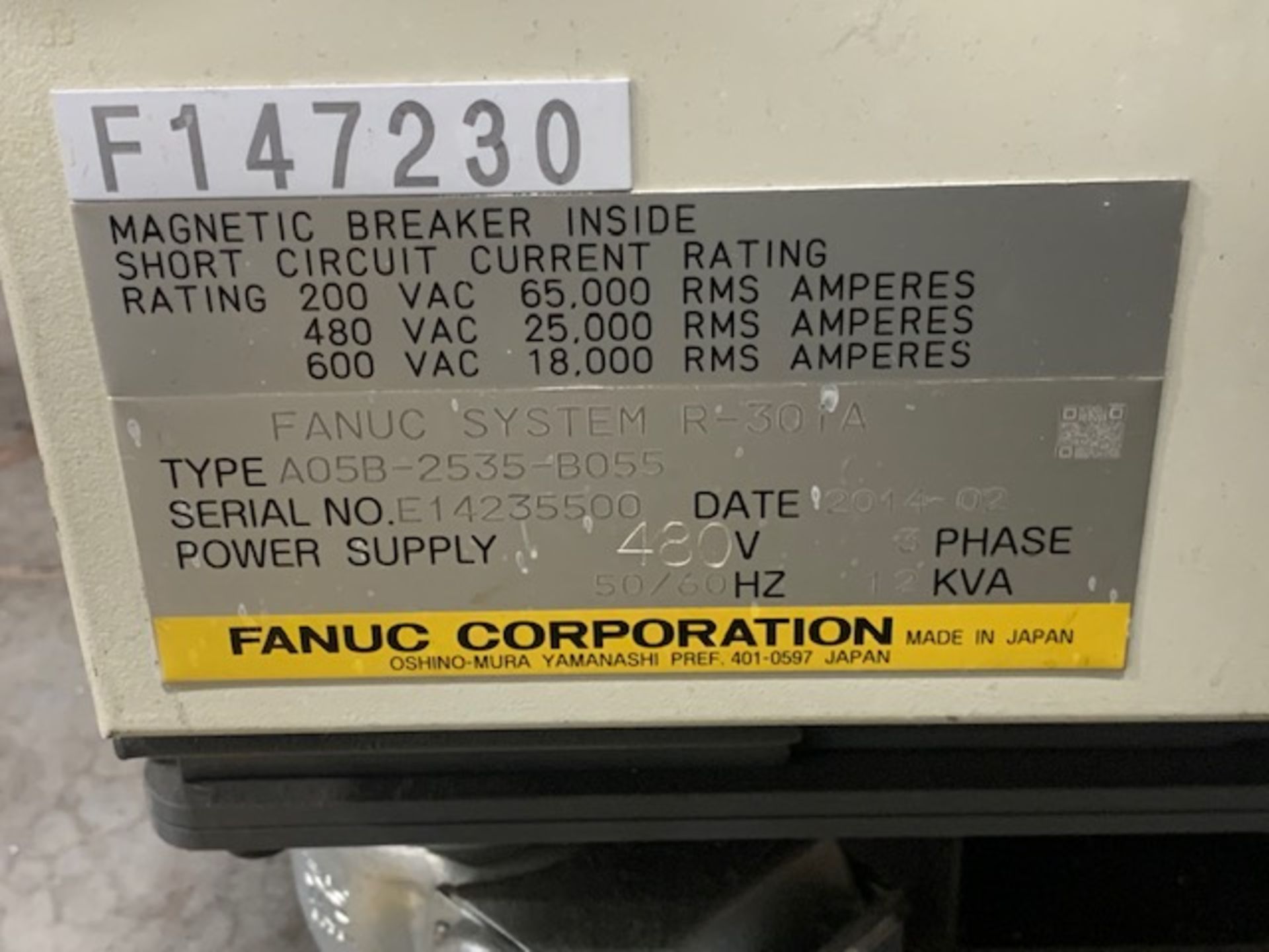 2014 Fanuc R-2000iB 125L 30iA Controller - Image 9 of 9