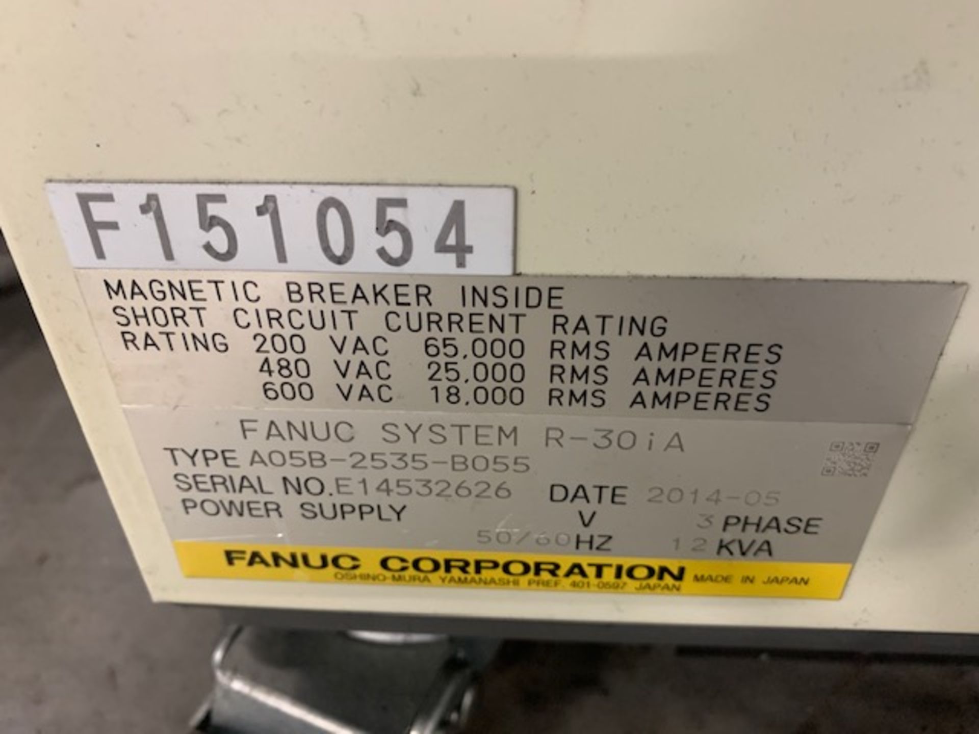 2014 Fanuc R-2000iB 210F 30iA Controller - Image 8 of 9