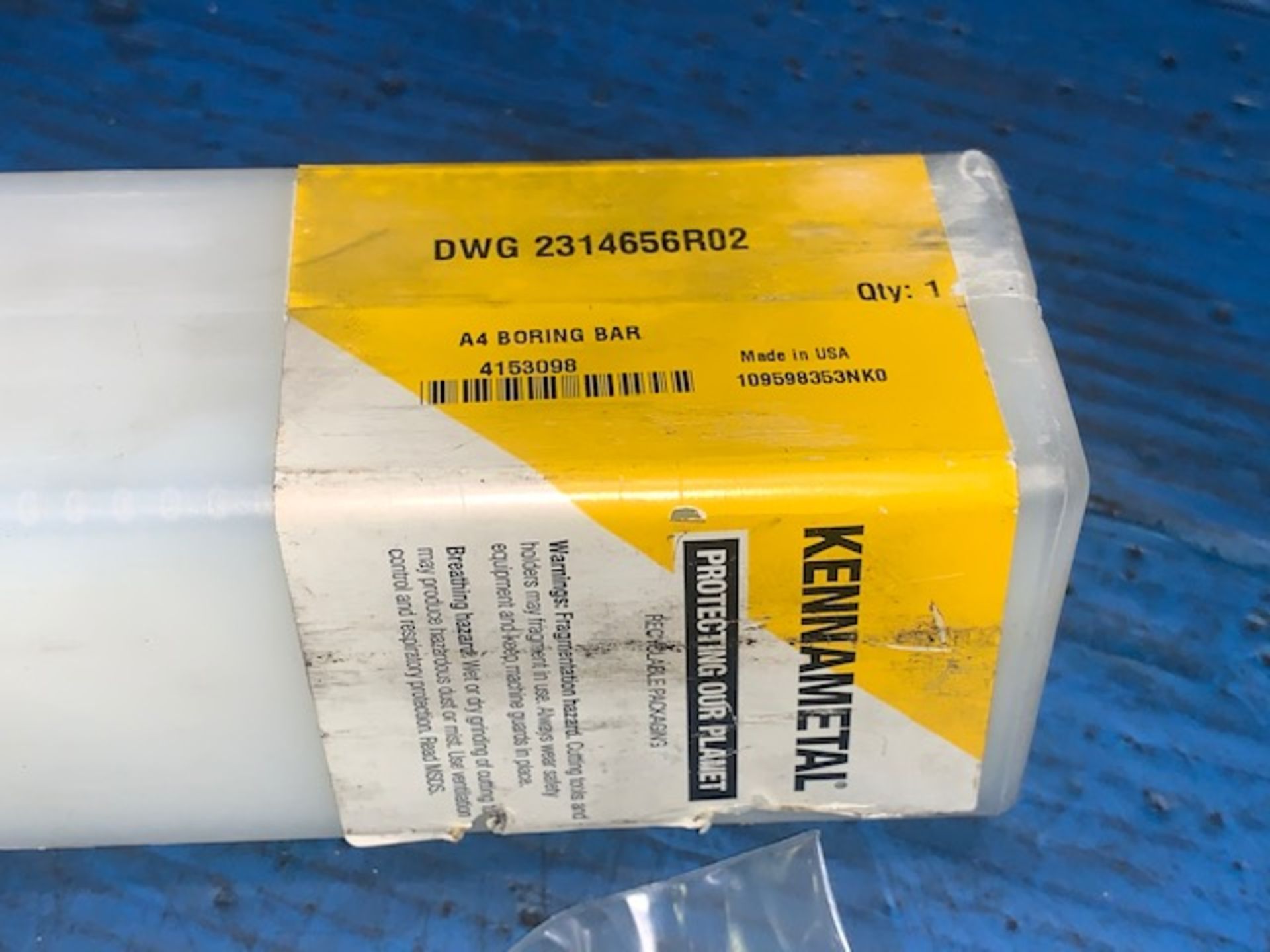 *NEW* Kennametal A4 Boring Bars #DWG 2314656R02 - Image 2 of 4