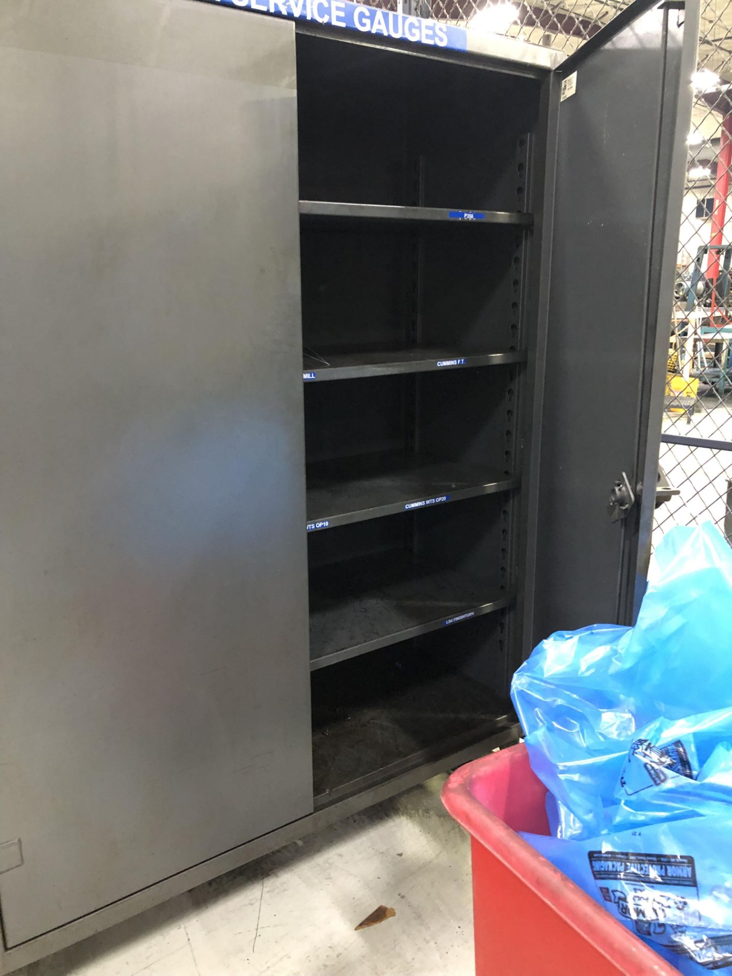 2 Door Strong Hold Storage Cabinet, 60" x 72" x 24" - Image 3 of 4