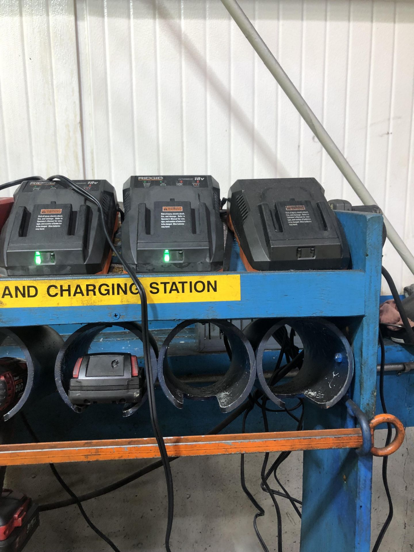 Cordless Drills & Chargers w/ Charging Station - Image 4 of 4