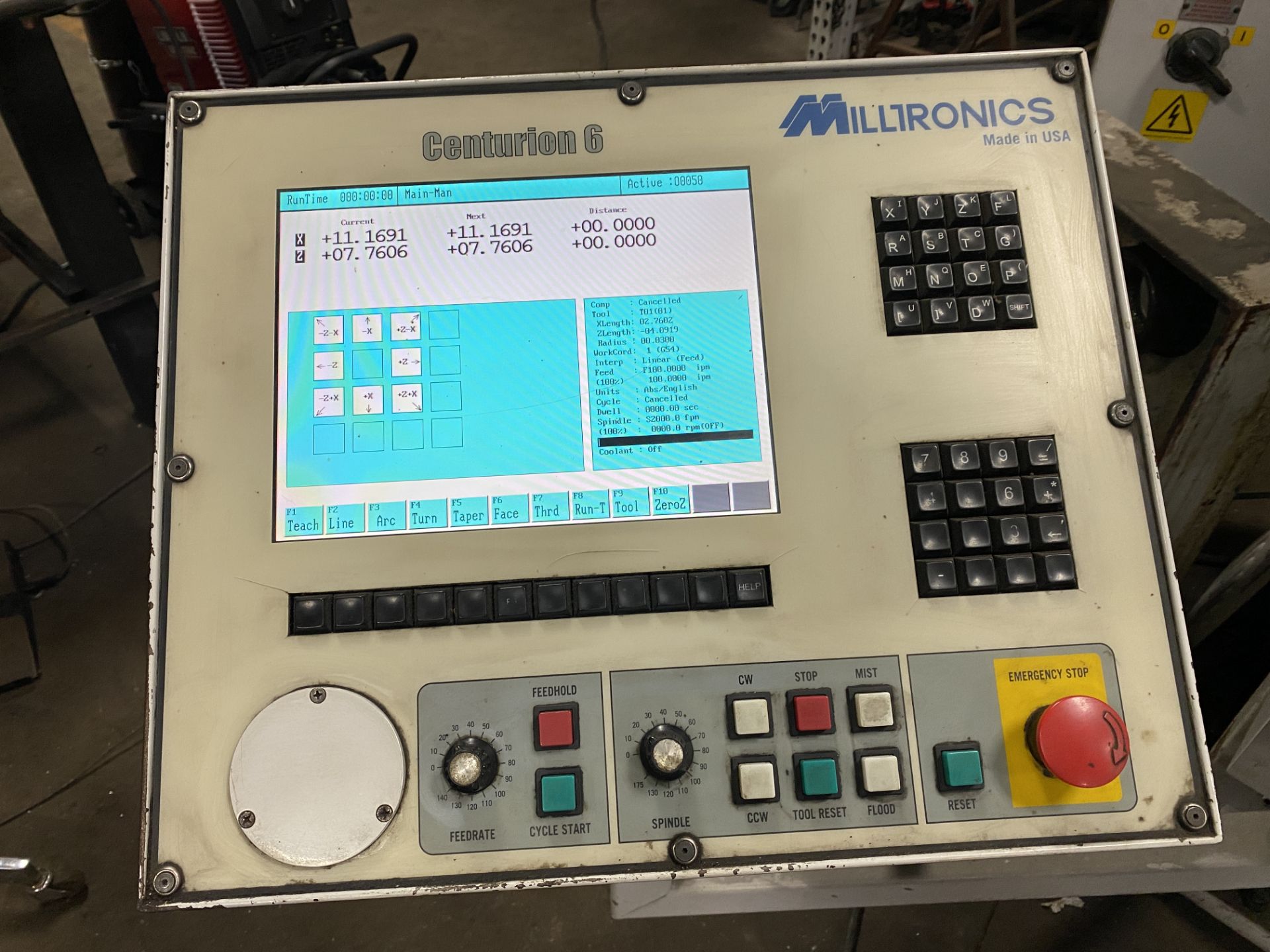 Milltronics ML20 CNC Lathe - Image 9 of 15