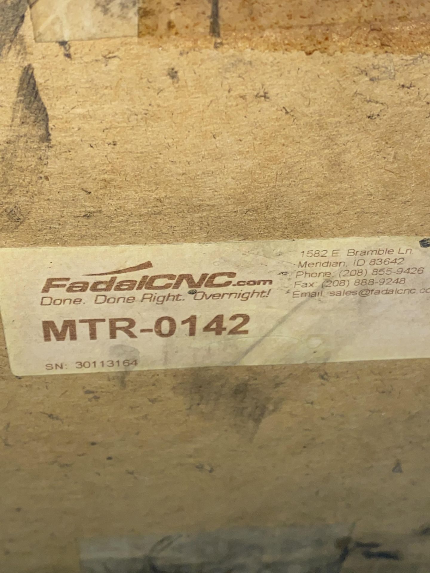 Fadal CNC Motor - MTR-0142 - Image 2 of 2