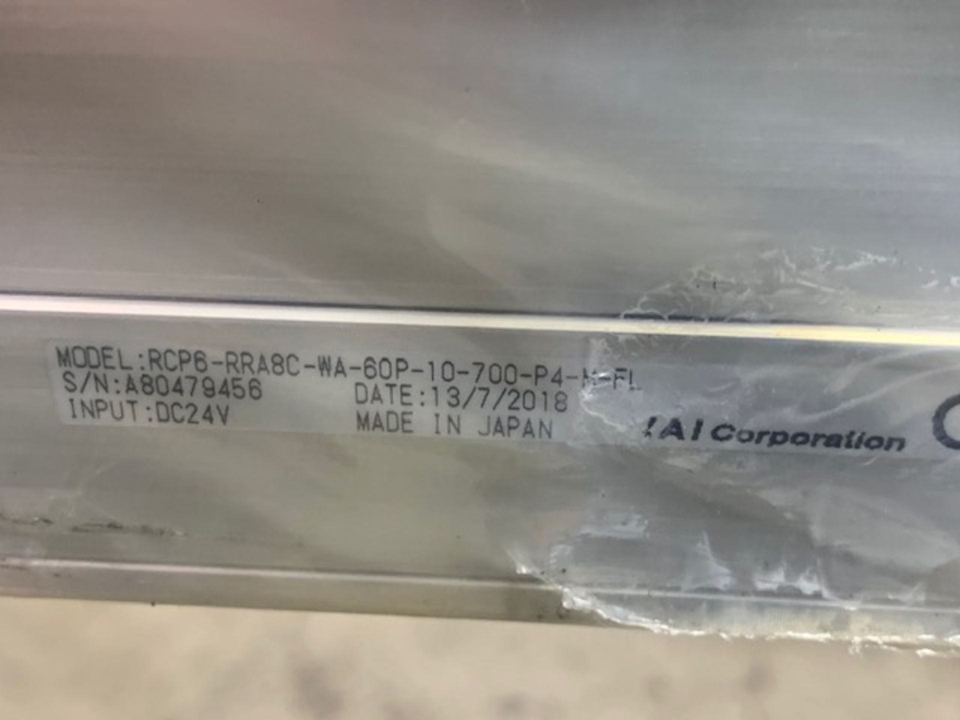 NEW IAI Linear Actuator, Mod# RCP6-RRA8C-WA-60P-10-700-P4-M-FL - Image 3 of 5