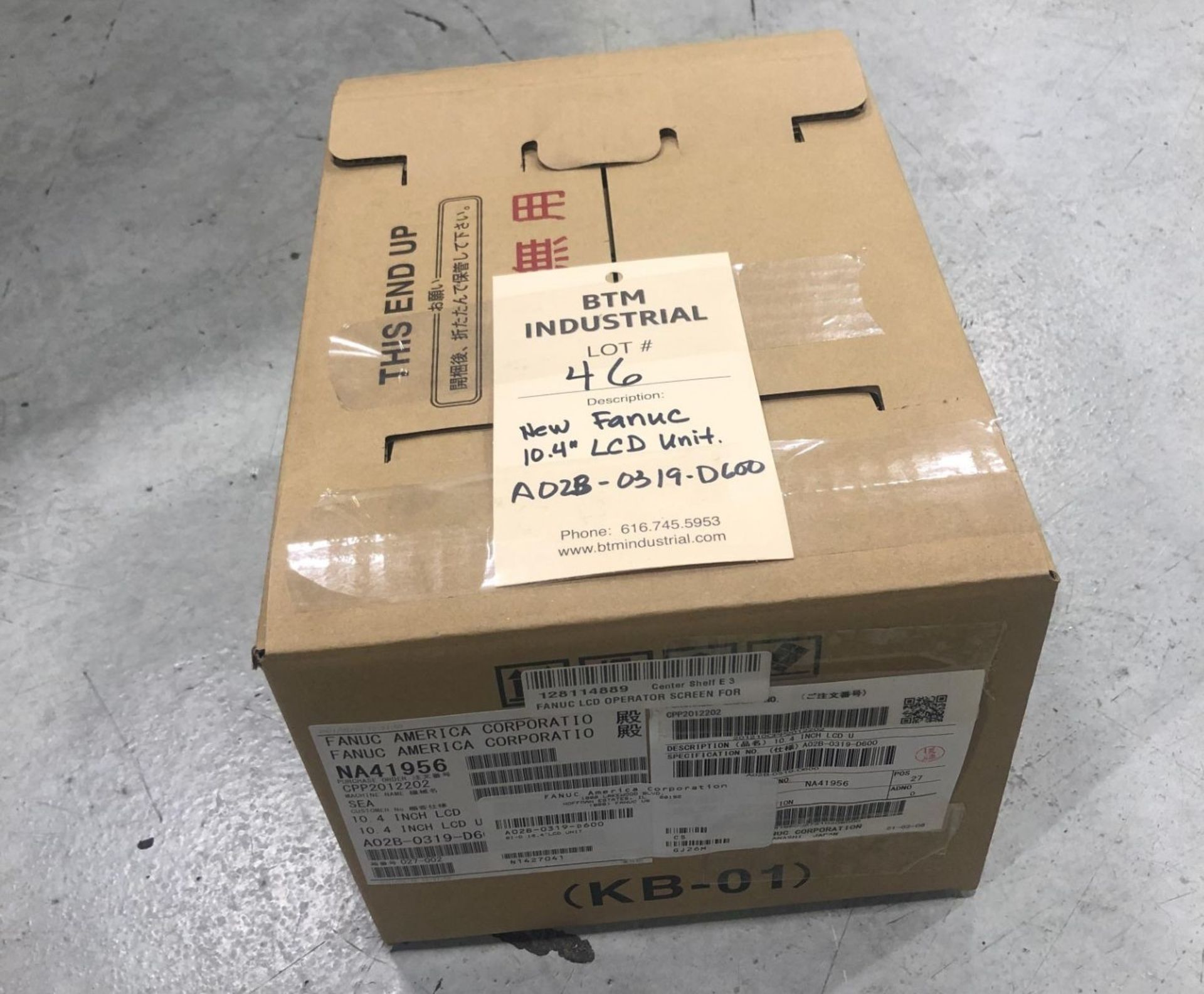 NEW IN BOX Fanuc 10.4" LCD Monitor Unit, A02B-0319-D600 - Image 2 of 4