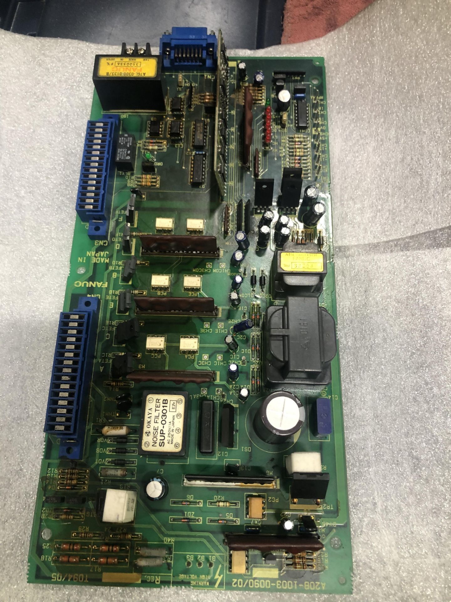 Fanuc PC Servo Amplifier Board, A20B-1003-0090 / 02