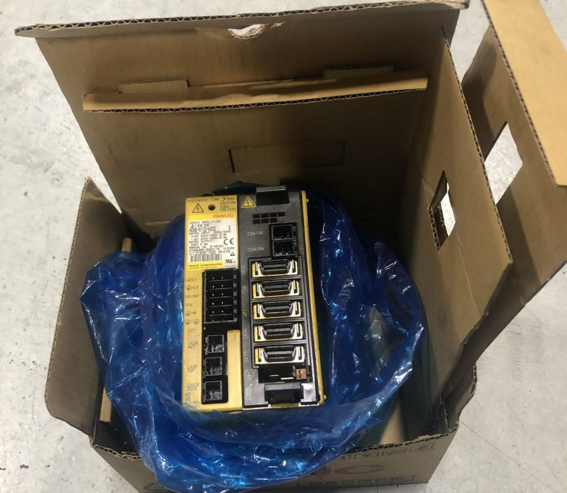 Fanuc Servo Amplifier, A06B-6132-H002, Ser E